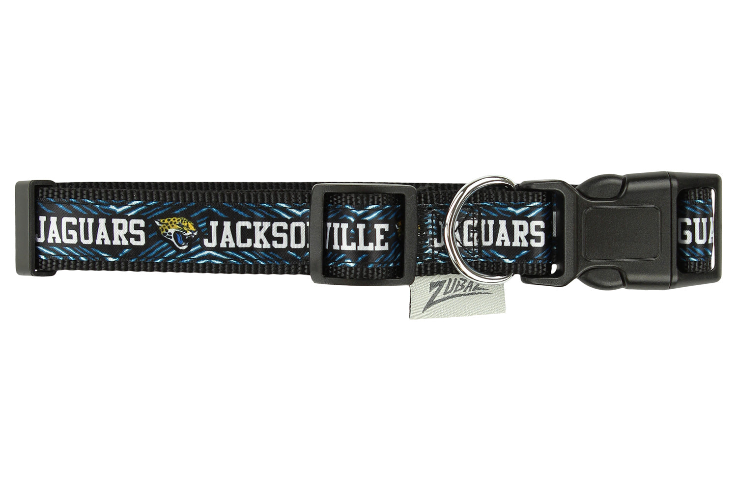 Zubaz X Pets First NFL Jacksonville Jaguars Team Adjustable Dog Collar