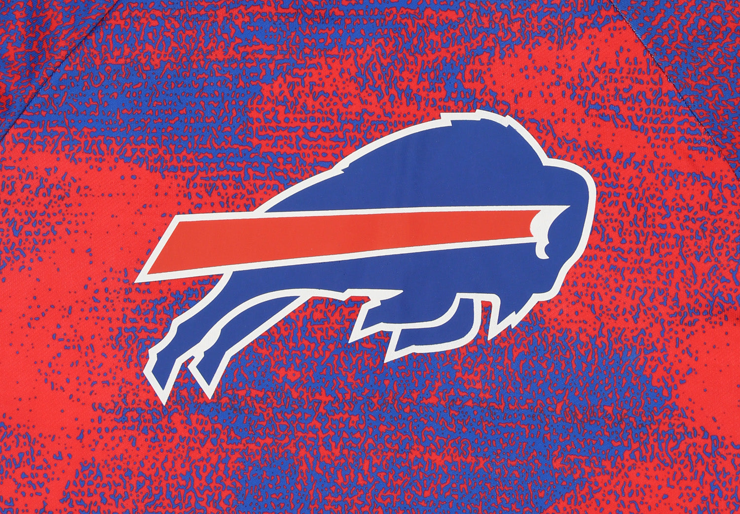 Zubaz NFL Buffalo  Bills Men's Static Body Lightweight French Terry Hoodie