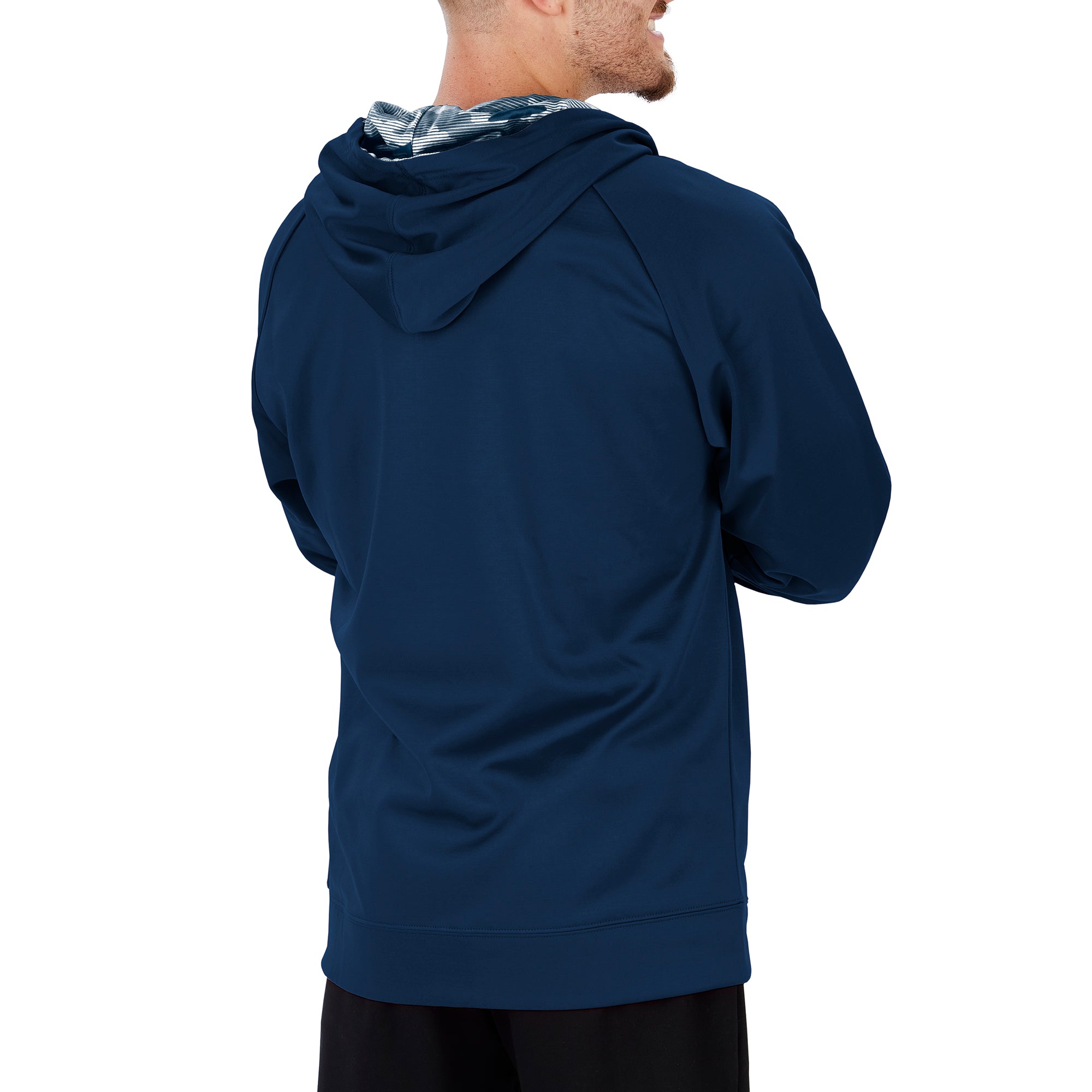 Zubaz Men's NFL Dallas Cowboys Full Zip Camo Hoodie