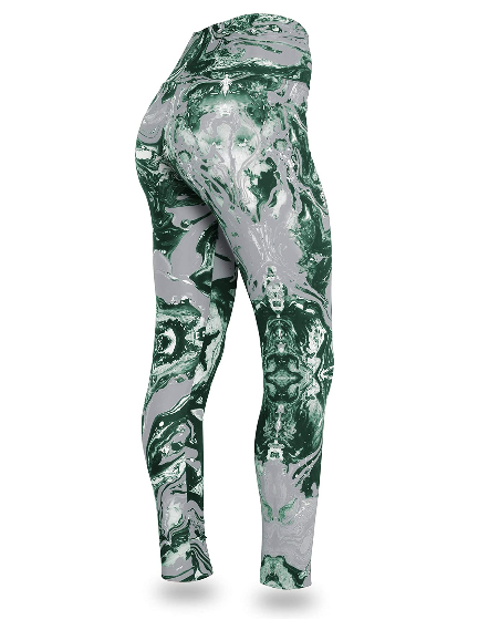 Zubaz NFL Women's New York Jets Team Swirl Leggings