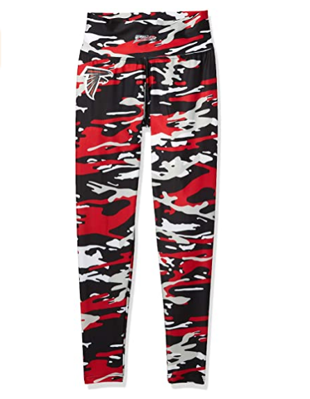 Zubaz NFL Women's Atlanta Falcons Camo Print Legging Bottoms