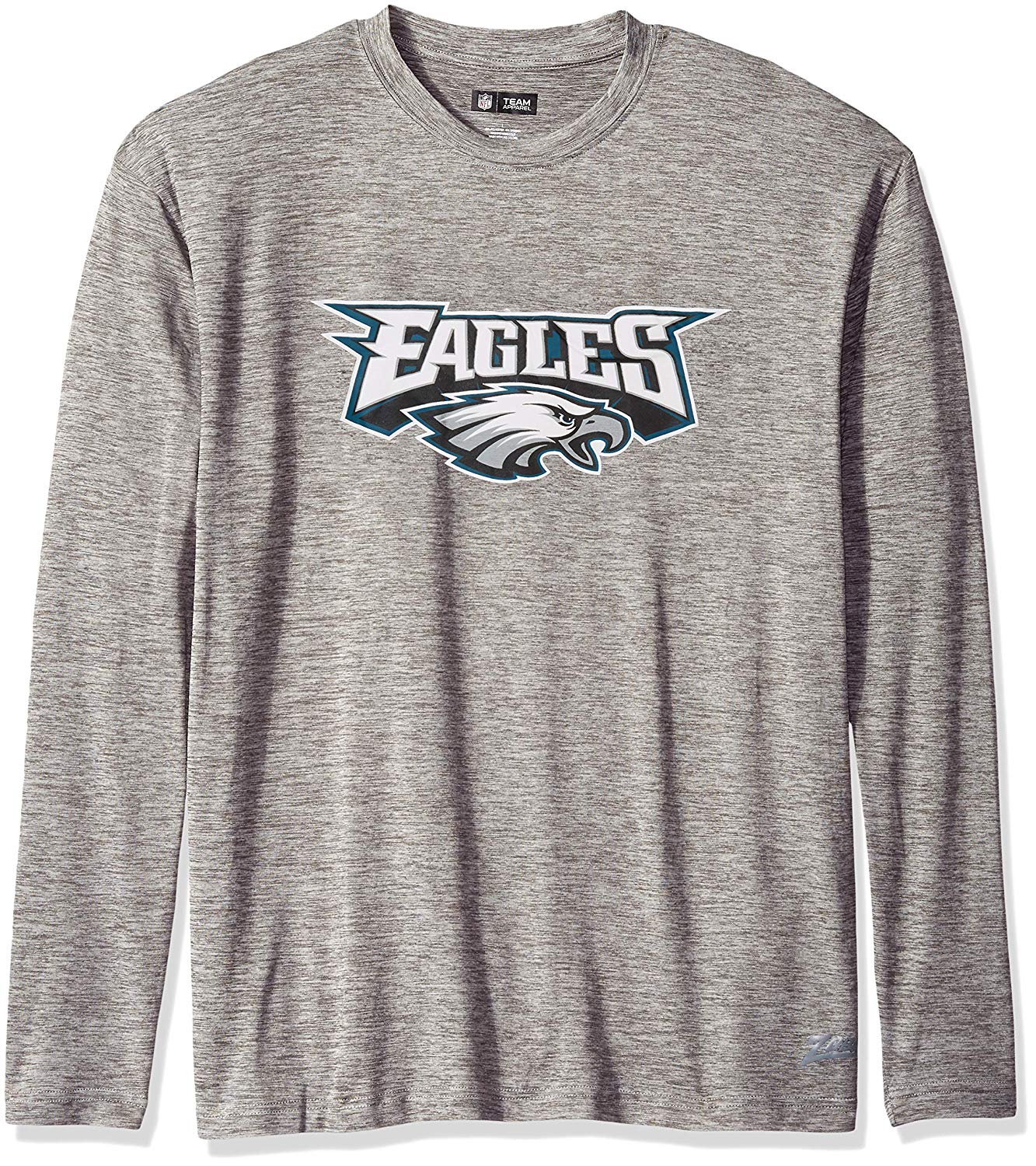 Zubaz NFL Men's Philadelphia Eagles Long Sleeve Tee