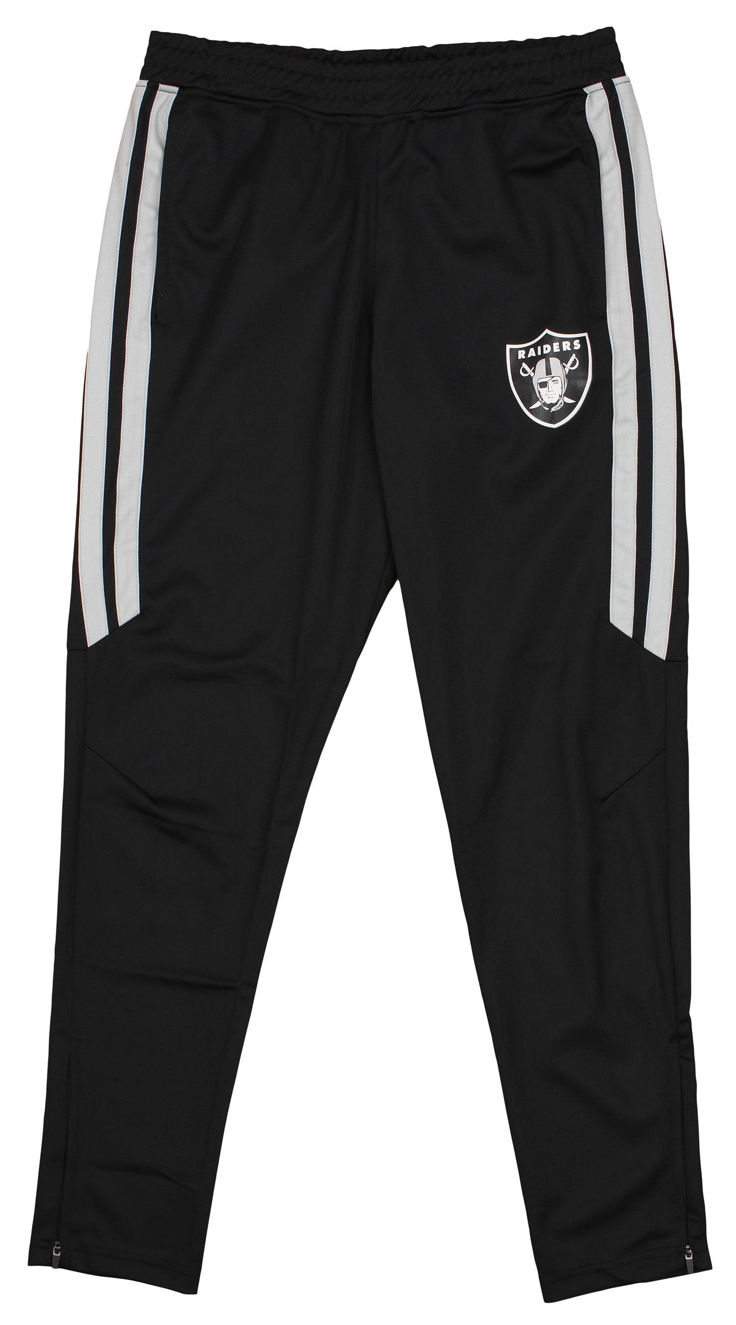 NFL RAIDERS白黒ストライプジャージショーツL NFL Las Vegas Raiders -shortsit