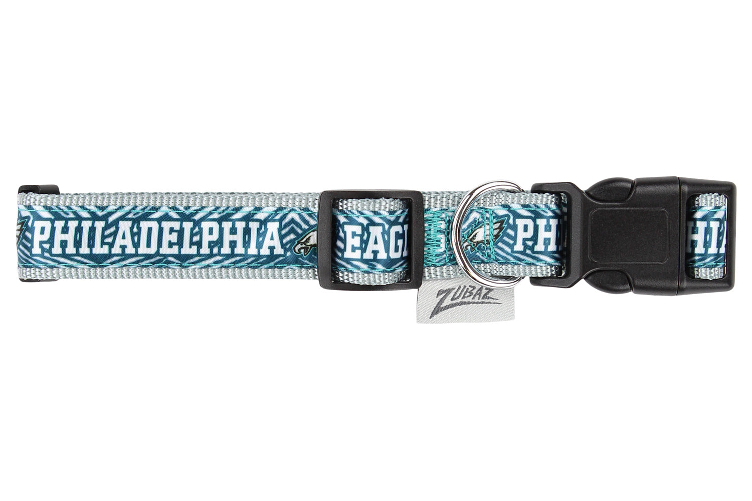 Zubaz X Pets First NFL Philadelphia Eagles Team Adjustable Dog Collar