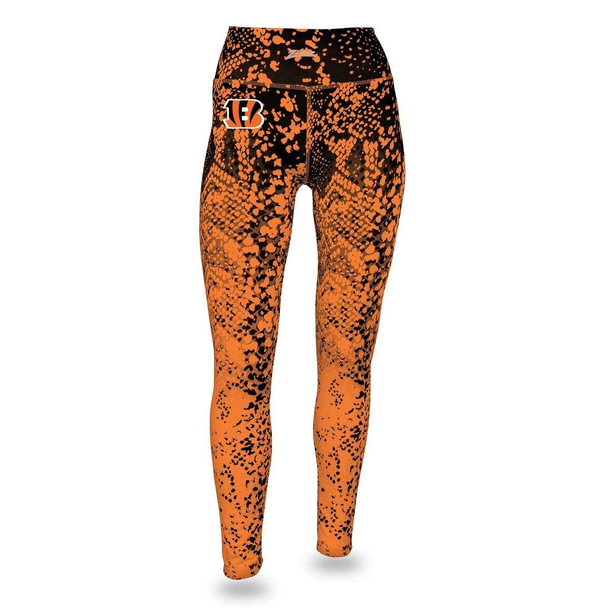 Zubaz NFL Women's Zubaz Cincinnati Bengals Logo Leggings