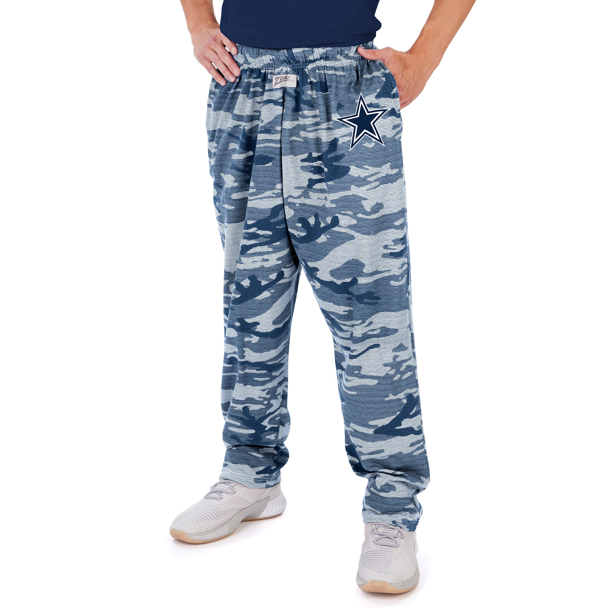 Zubaz NFL Men's Dallas Cowboys Camo Lines Pants