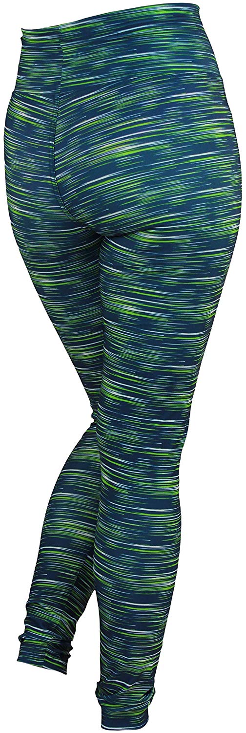 Zubaz NFL Football Women's Seattle Seahawks Space Dye Legging