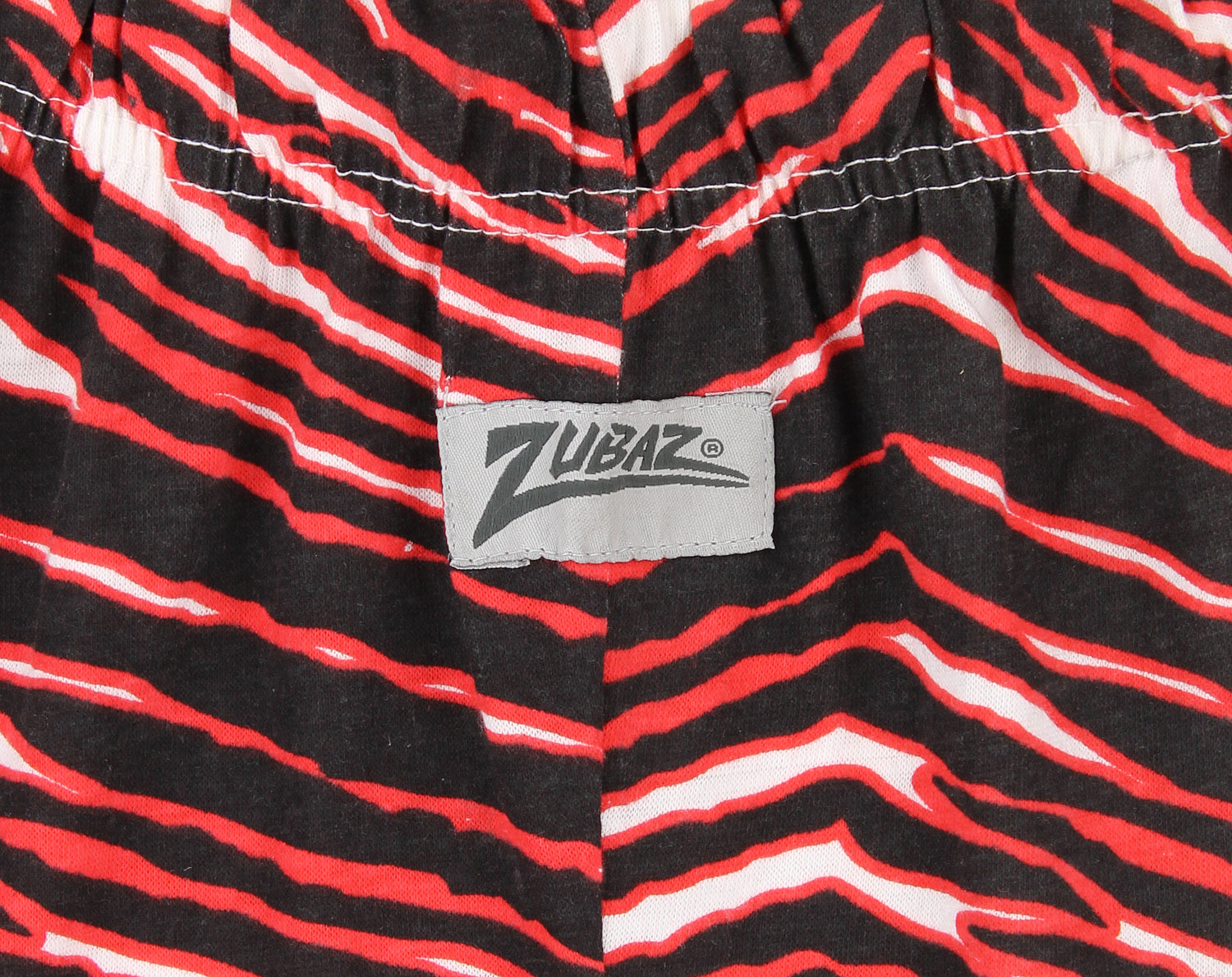 Zubaz Atlanta Falcons Men's Zebra Left Hip Logo Track Pant