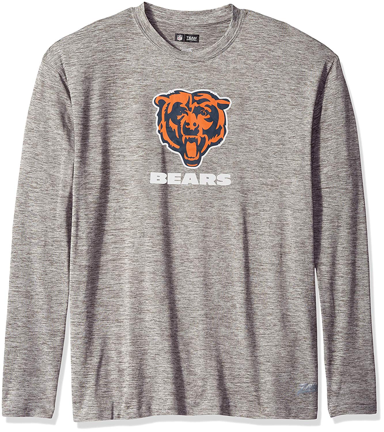 Zubaz NFL Men's Chicago Bears Long Sleeve Tee