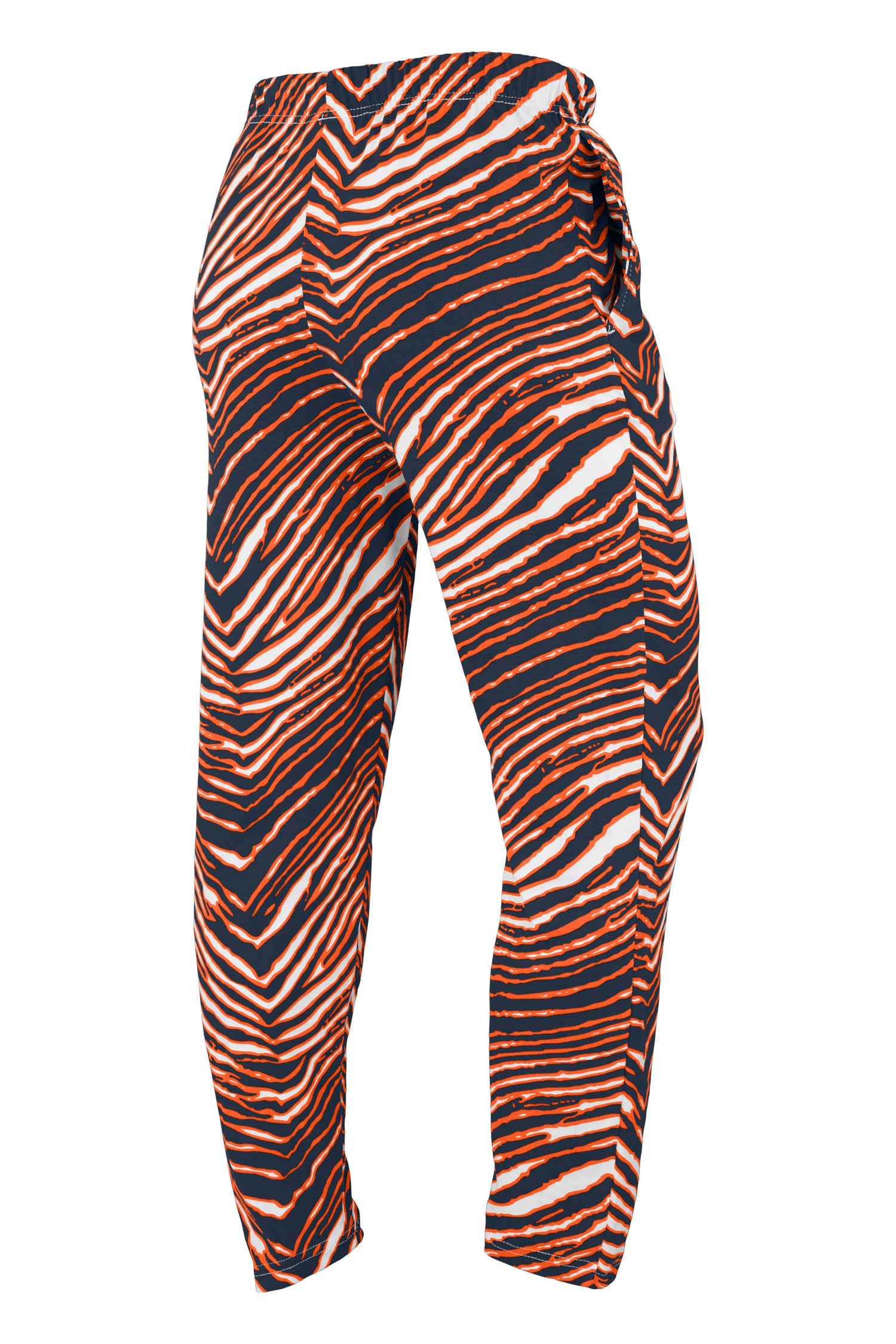 Zubaz NFL Adult Unisex Z88 Zebra Pants, Denver Broncos For Men and Women