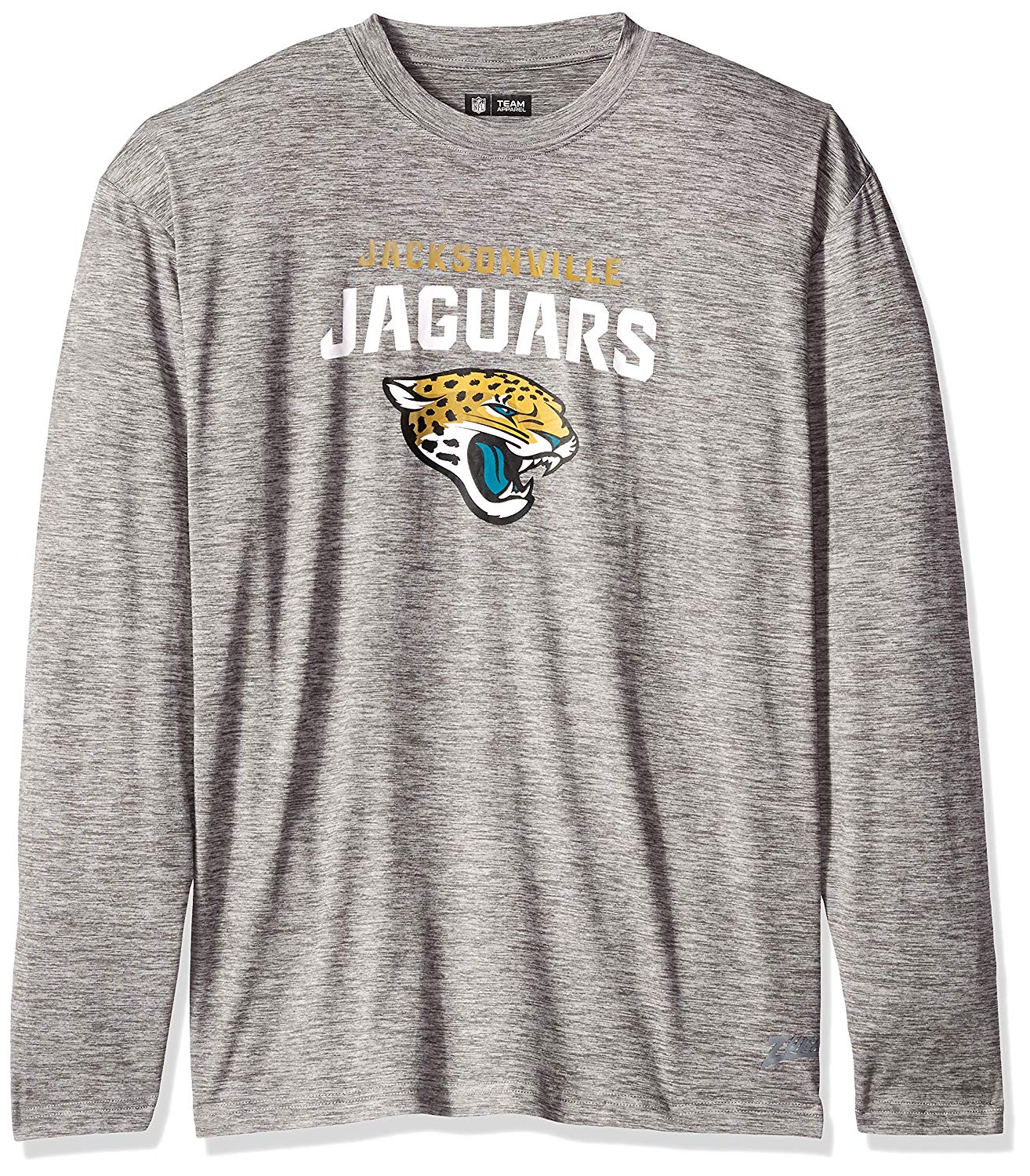 Zubaz NFL Men's Jacksonville Jaguars Long Sleeve Tee