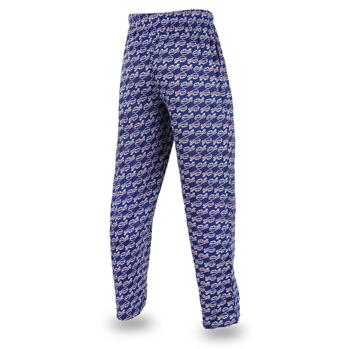 Zubaz NFL Football Men's Buffalo Bills Print Logo Comfy Pants, Blue