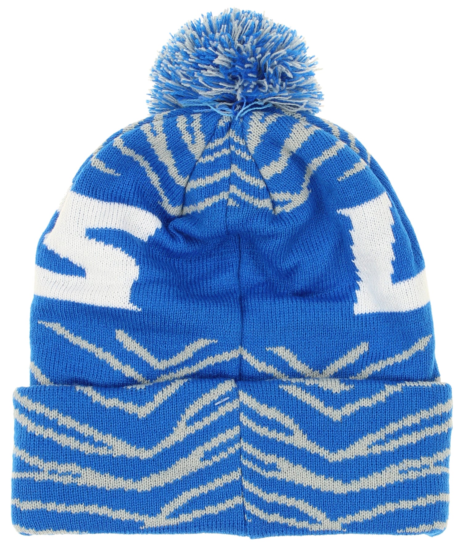 FOCO X Zubaz NFL Collab 3 Pack Glove Scarf & Hat Outdoor Winter Set, Detroit Lions