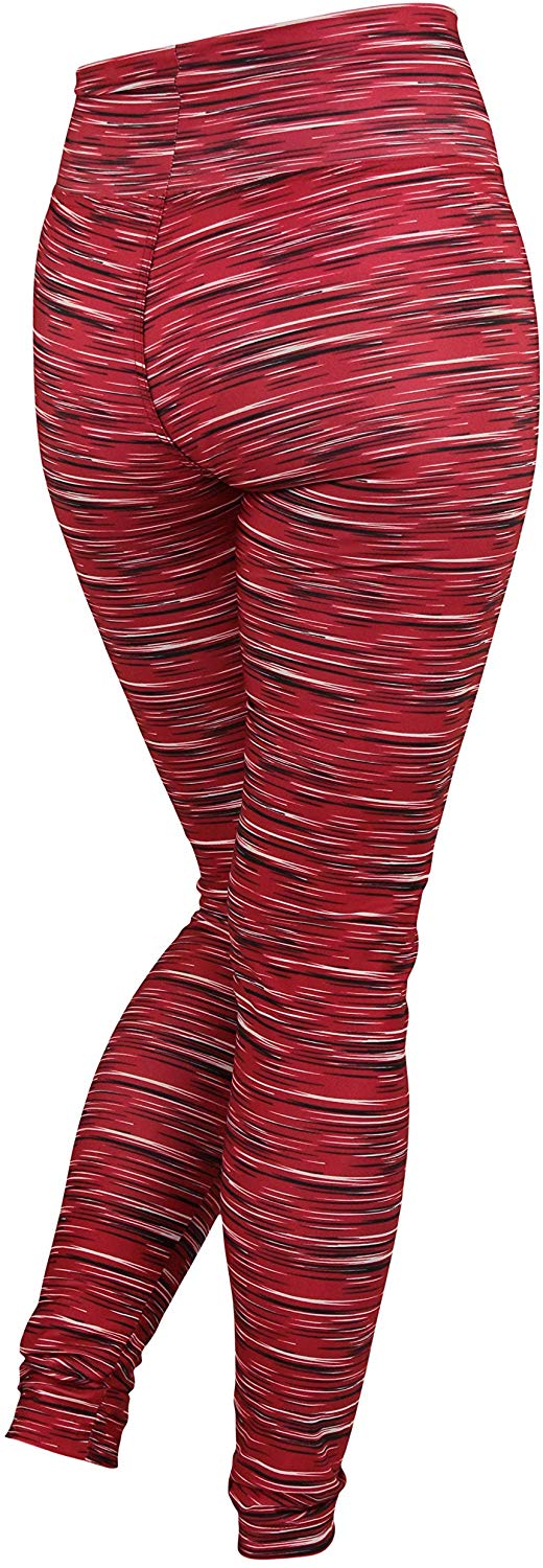 Zubaz NFL Football Women's Arizona Cardinals Space Dye Legging