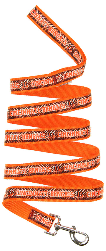 Zubaz X Pets First NFL Cincinnati Bengals Team Logo Leash For Dogs