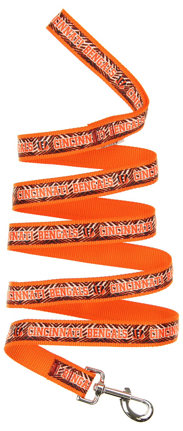 Zubaz X Pets First NFL Cincinnati Bengals Team Logo Leash For Dogs