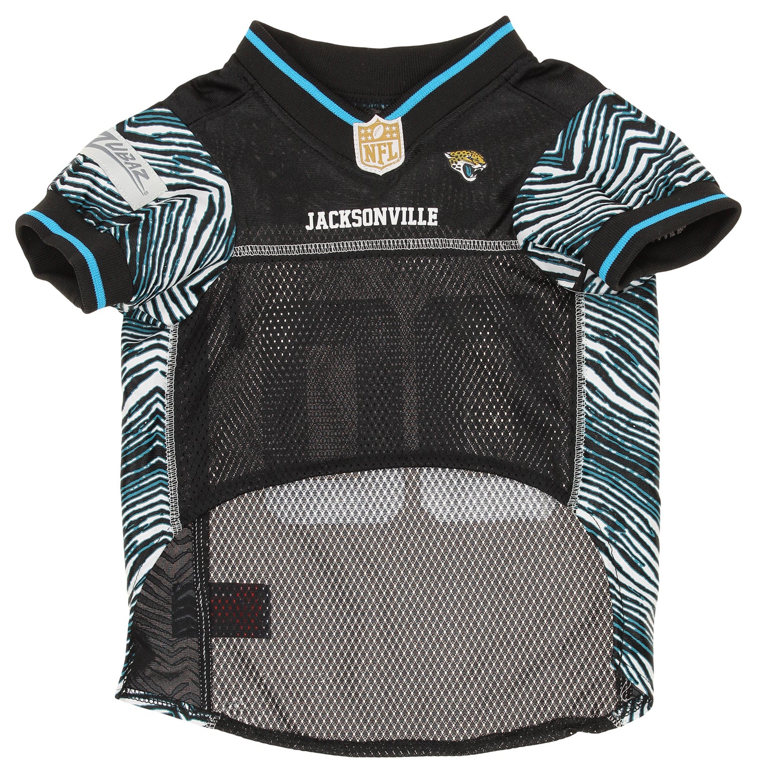 Zubaz X Pets First NFL Jacksonville Jaguars Team Pet Jersey For Dogs