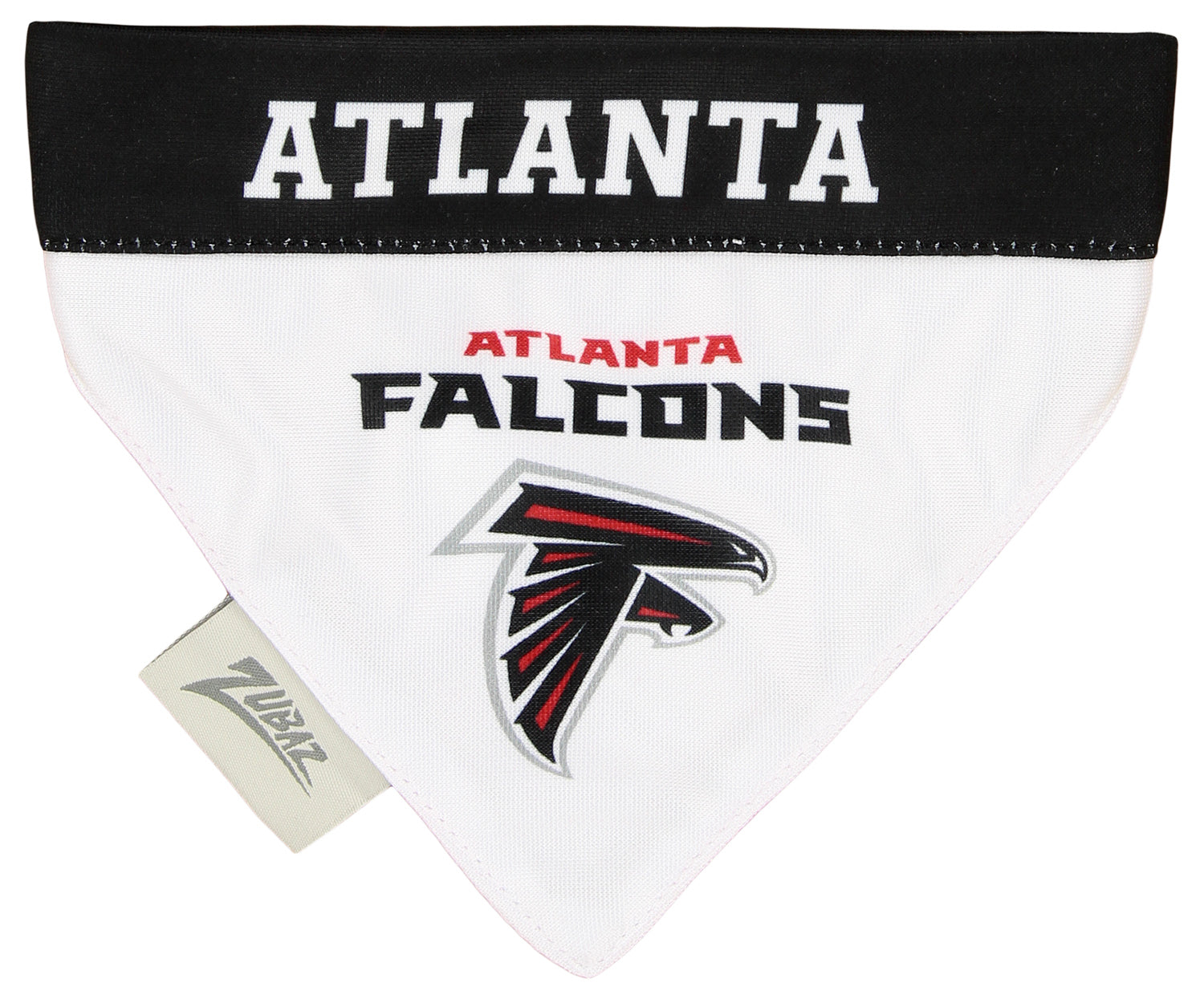 Zubaz X Pets First NFL Atlanta Falcons Reversible Bandana For Dogs & Cats