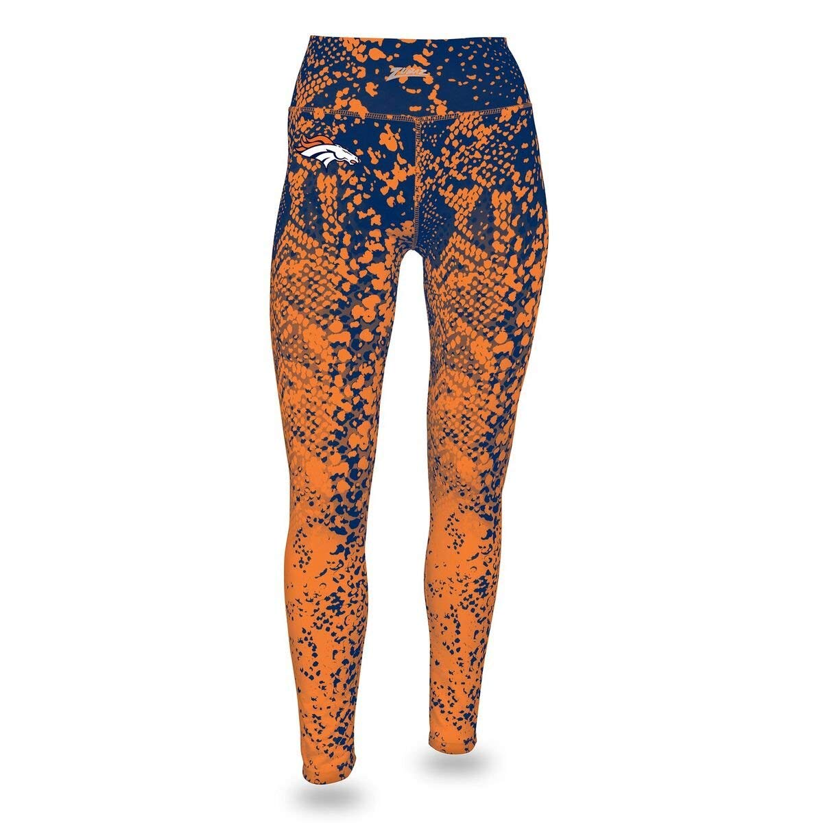 Zubaz NFL Women's Zubaz Denver Broncos Logo Leggings