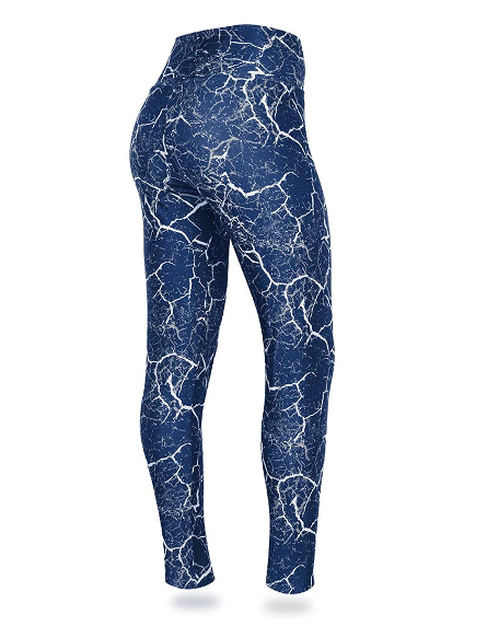 Zubaz NFL Women's Indianapolis Colts Marble Leggings