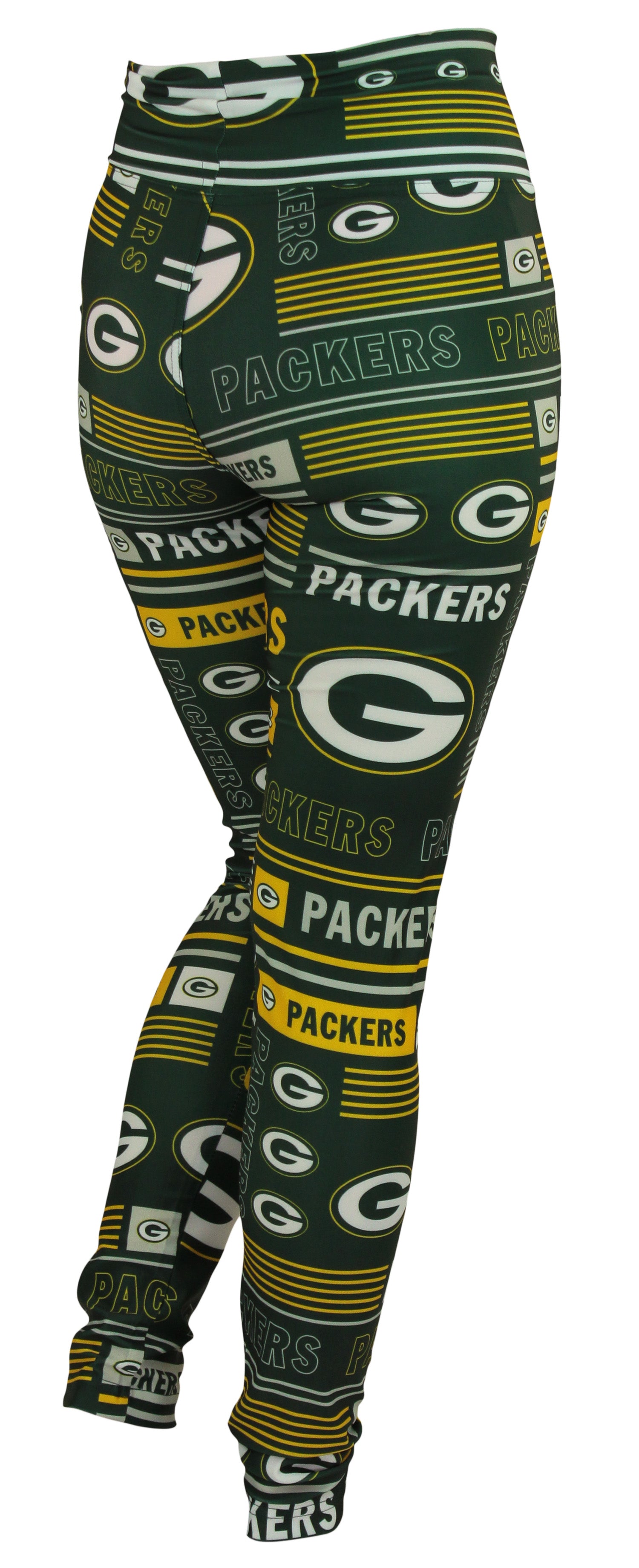 Zubaz NFL Green Bay Packers Women's Team Column Leggings