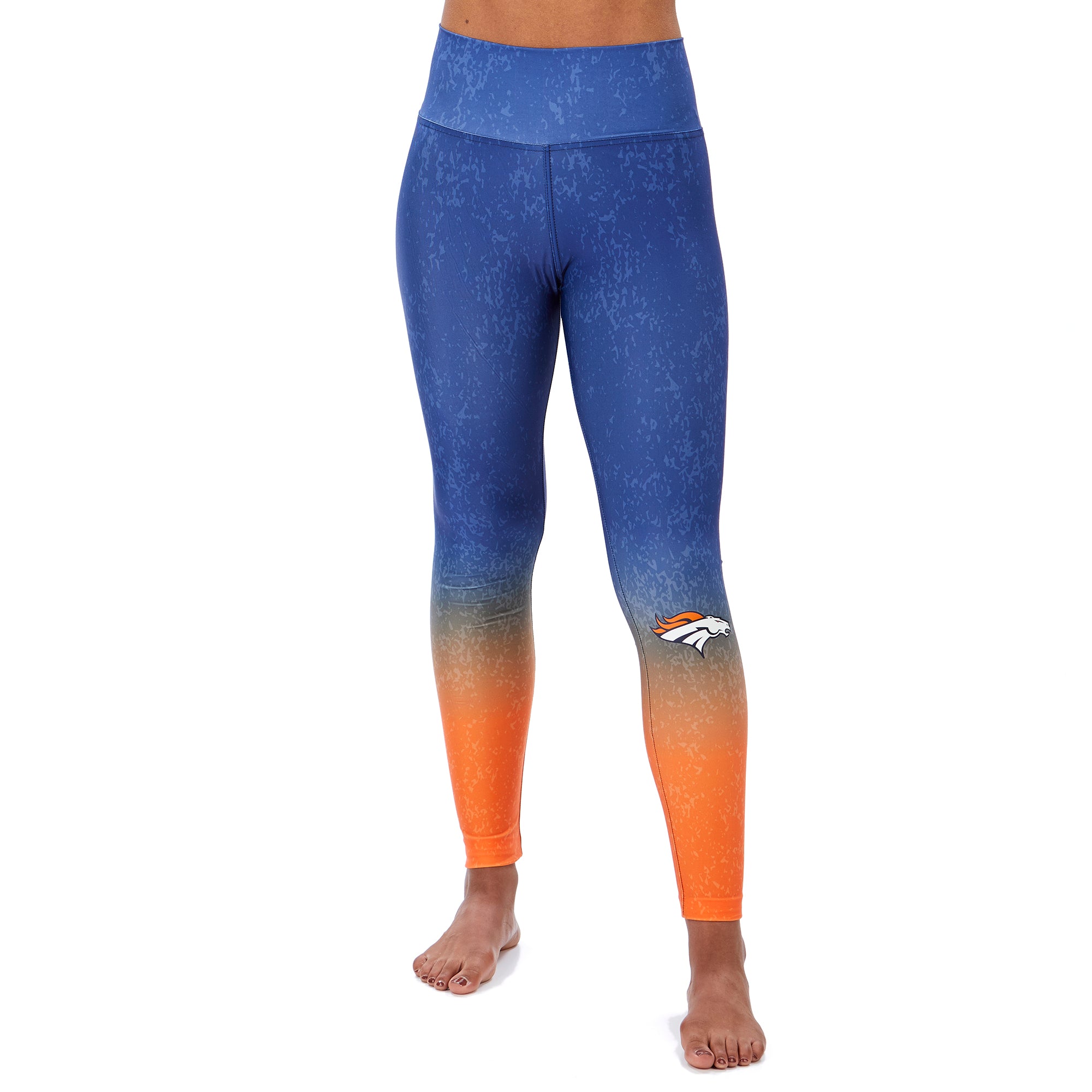 Zubaz Women's NFL Denver Broncos Gradient Leggings