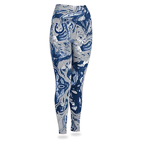 Zubaz NFL Women's Indianapolis Colts Team Swirl Leggings