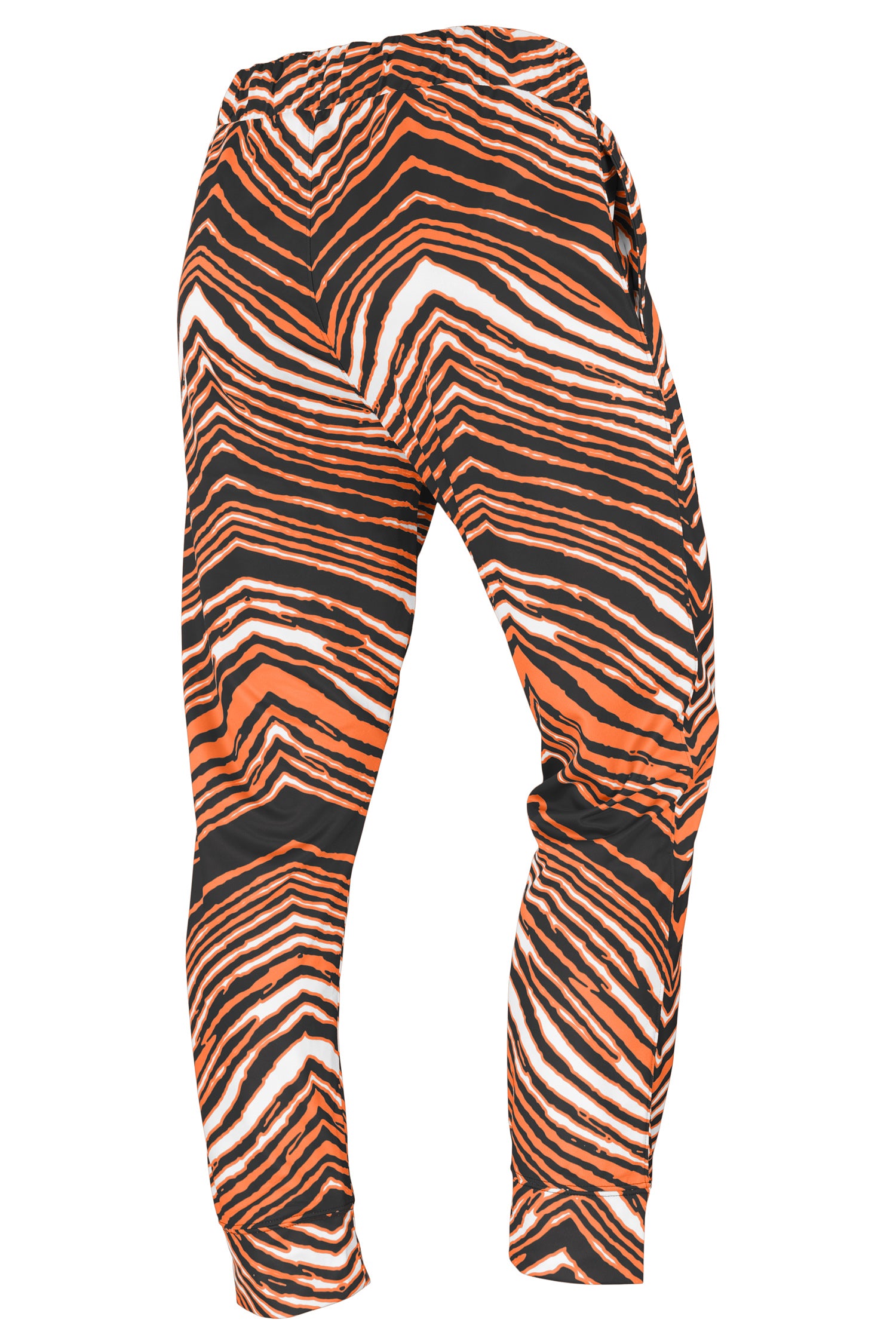 Zubaz NFL Men's Team Logo Zebra Sweatpants Cincinnati Bengals