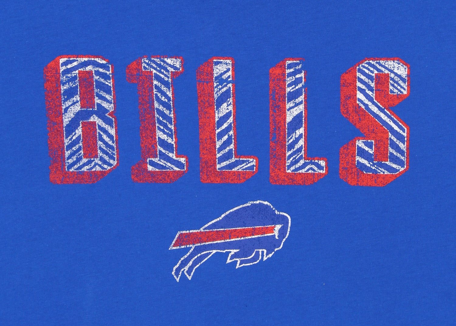 Zubaz NFL Men's Buffalo Bills Short Sleeve Zeb Graphic T-Shirt