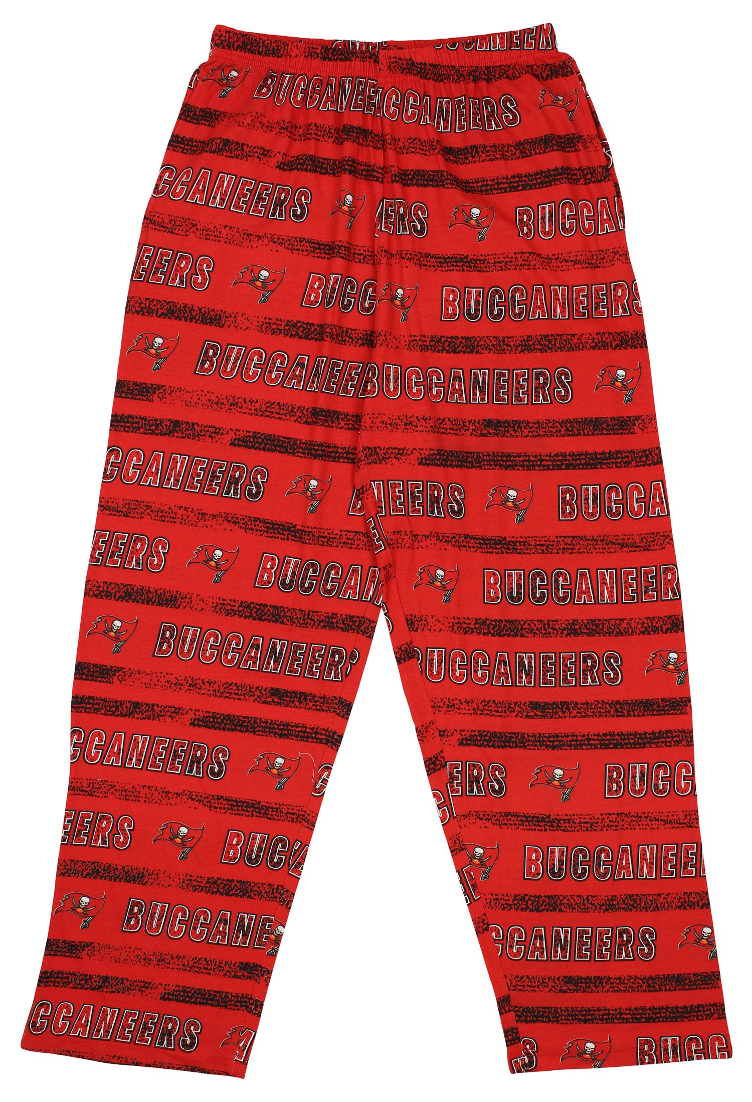 Zubaz NFL Men's Tampa Bay Buccaneers Static Lines Comfy Pants