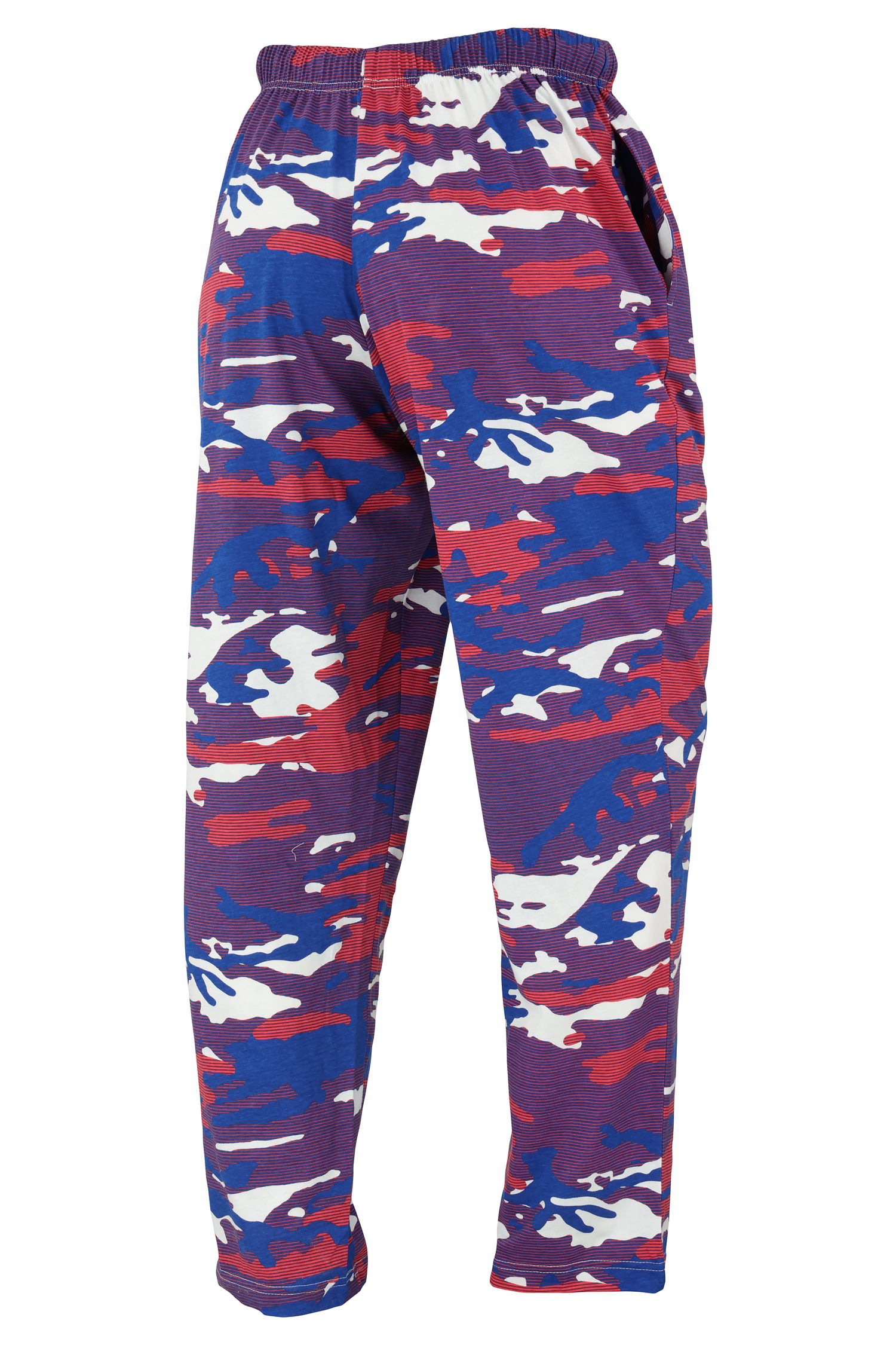 Zubaz NFL Men's CVC Hidden Lines Pant, Buffalo Bills