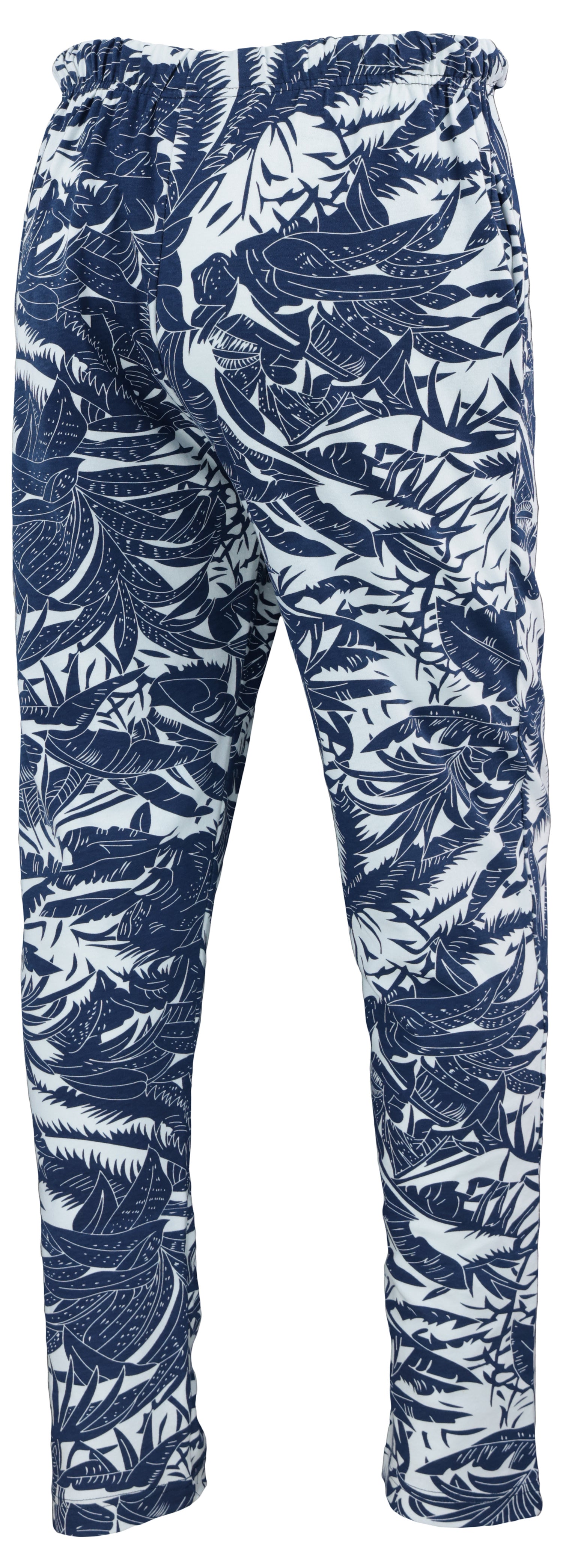 Zubaz 88 Men's The Original Pants - NAVY/WHITE TROPICS