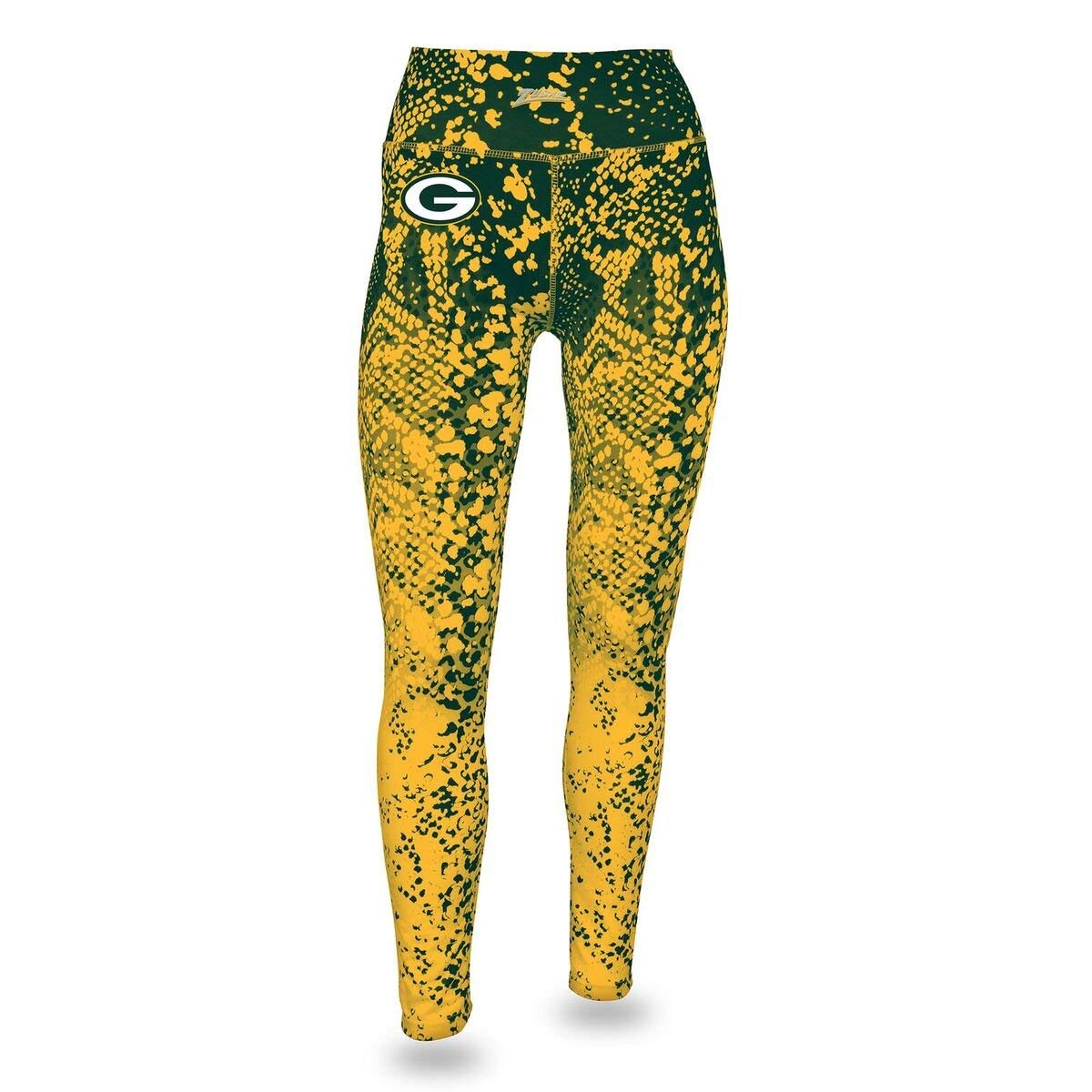 Zubaz NFL Women's Zubaz Green Bay Packers Logo Leggings