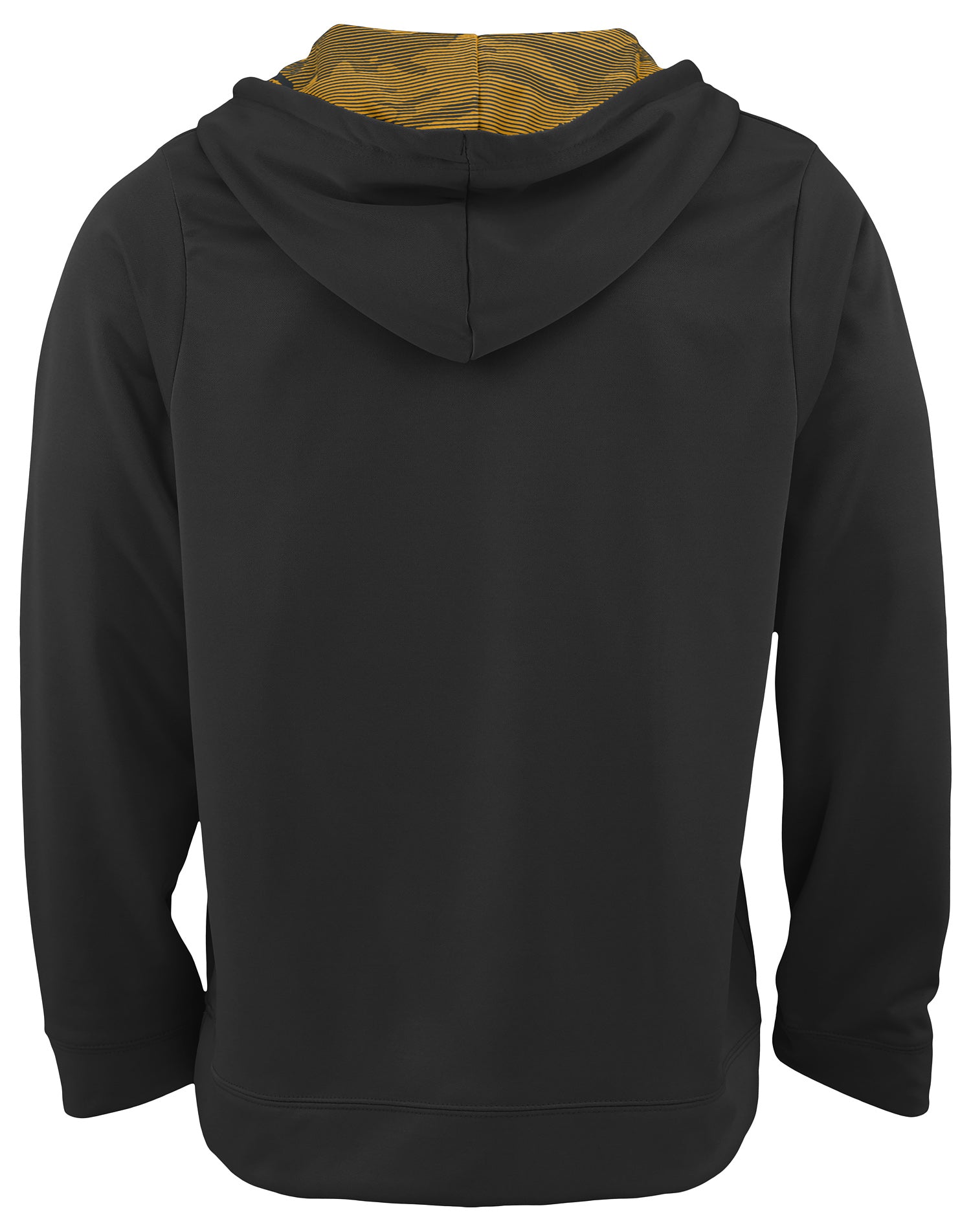 Zubaz NFL Men's 1/4 Zip Big Pocket Team Logo Hoodie Pittsburgh Steeler
