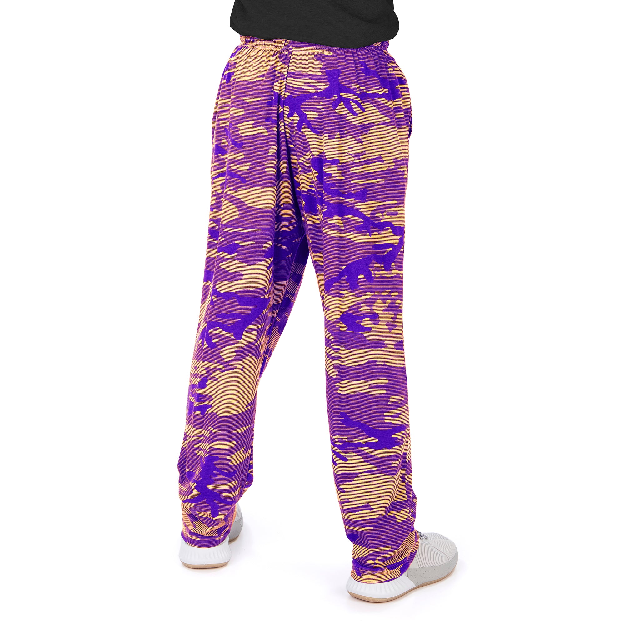 Zubaz NFL Men's Minnesota Vikings Camo Lines Pants