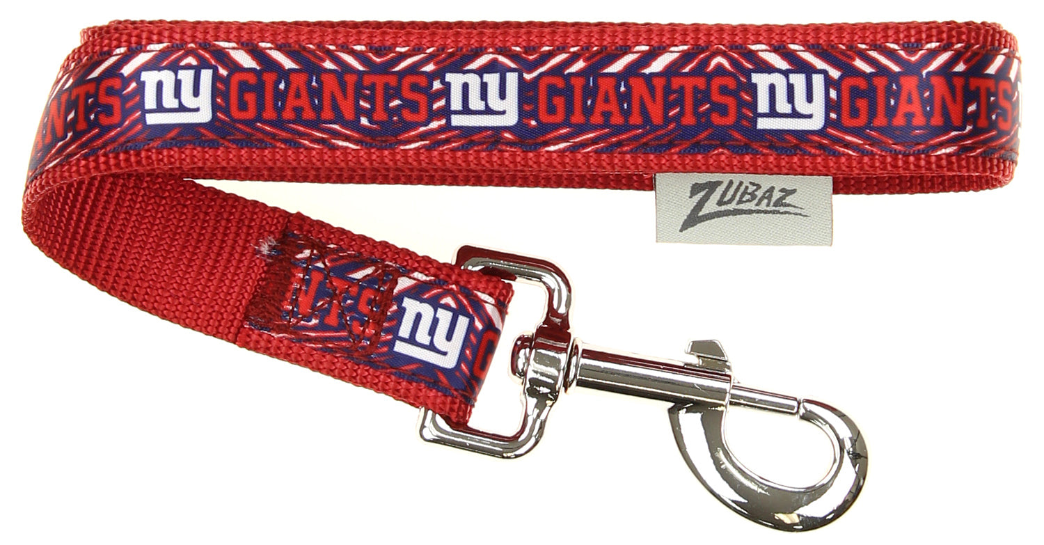 Zubaz X Pets First NFL New York Giants Team Logo Leash For Dogs