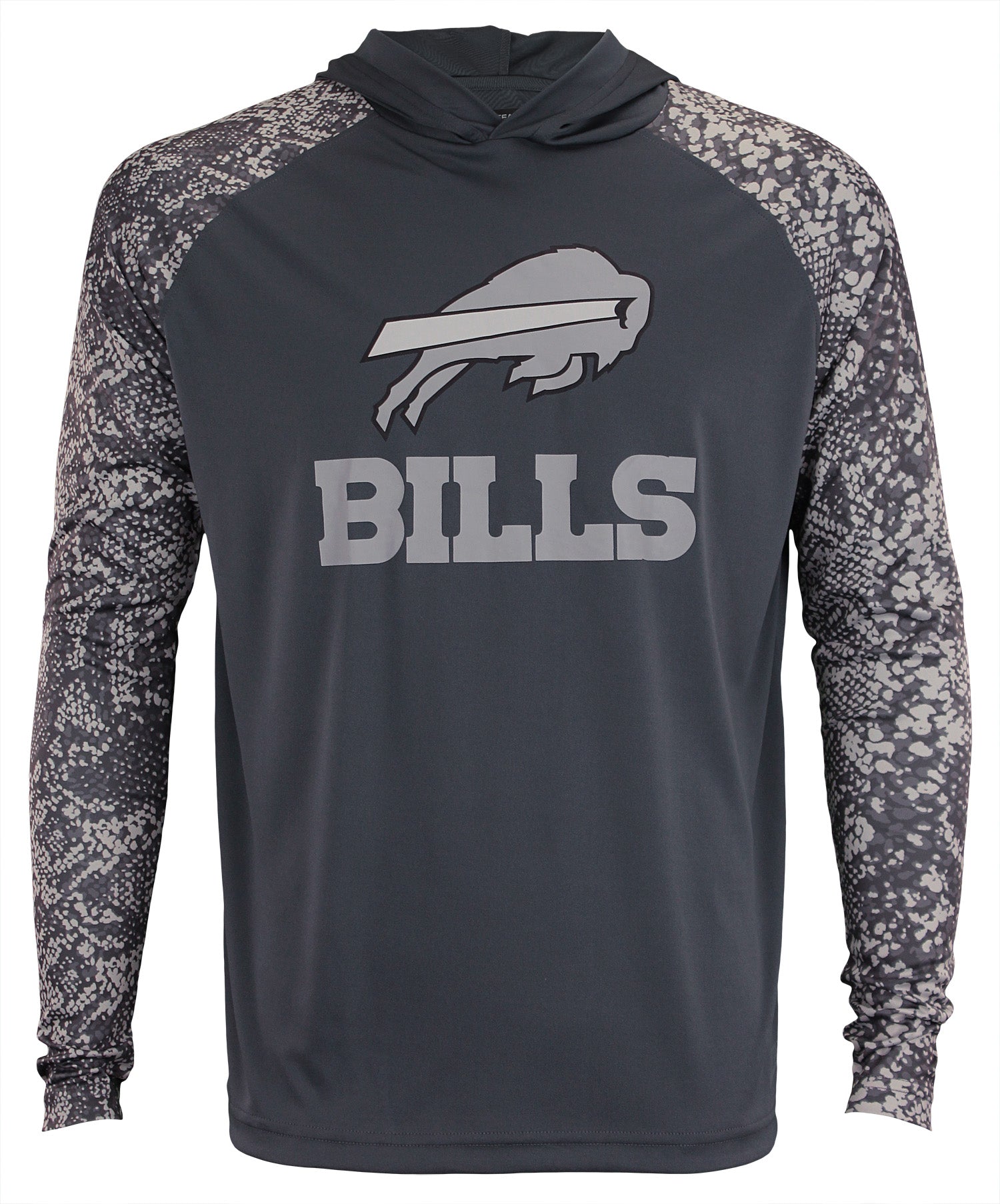 Zubaz Men's NFL Buffalo Bills Tonal Lightweight Hoodie