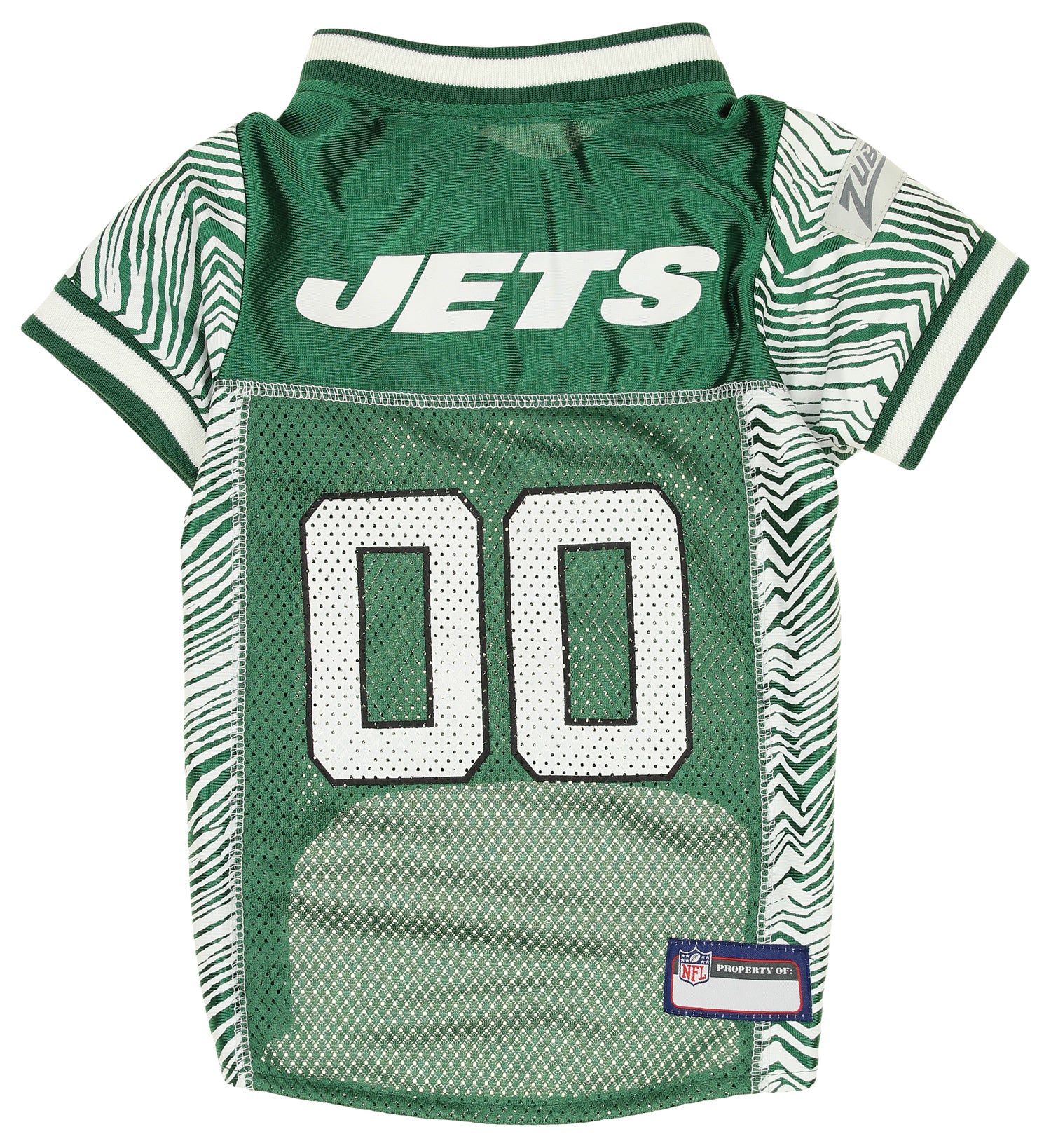 Zubaz X Pets First NFL New York Jets Jersey For Dogs & Cats, Large