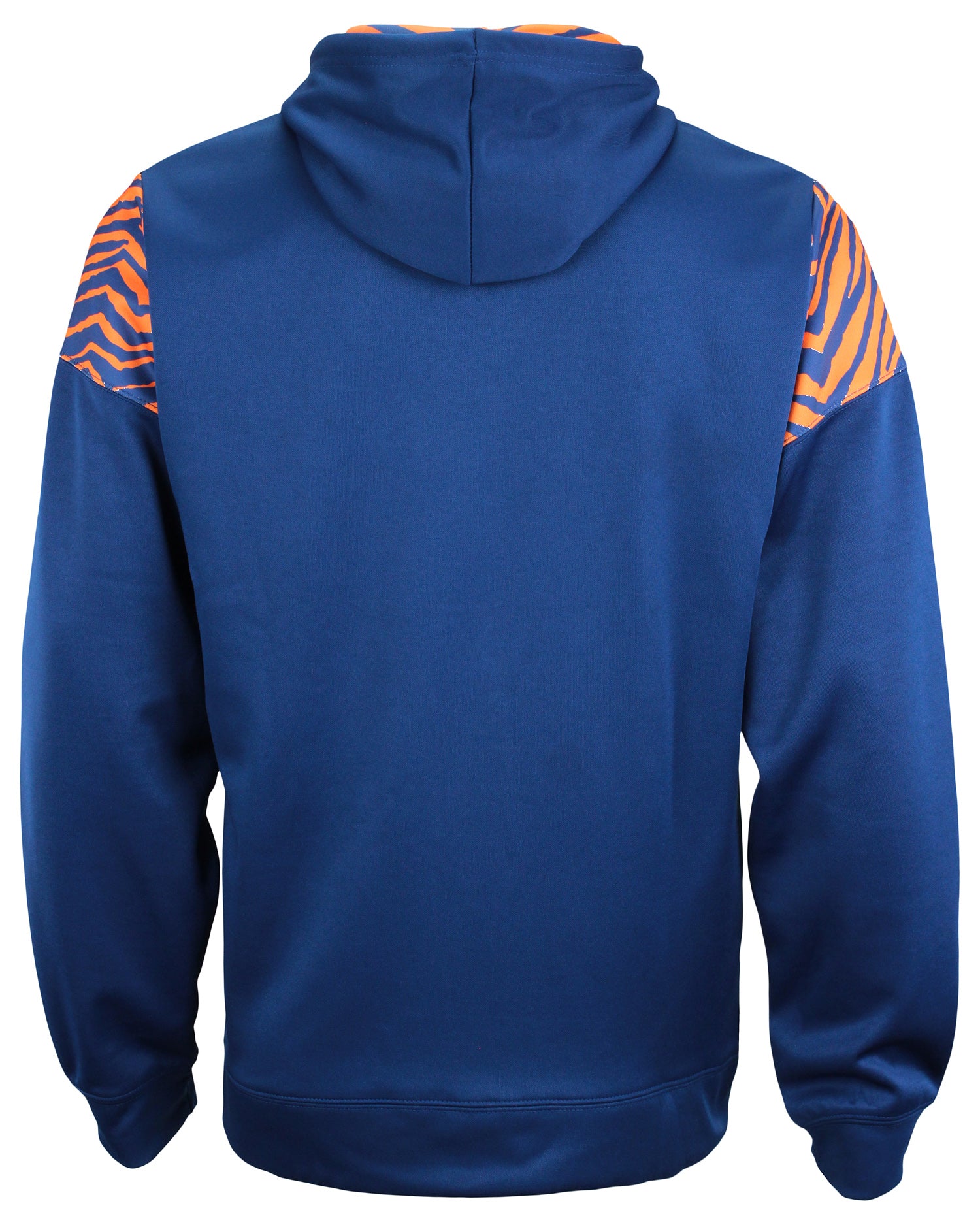 Zubaz Chicago Bears NFL Men's Full Zip Hoodie with Zebra Print Details