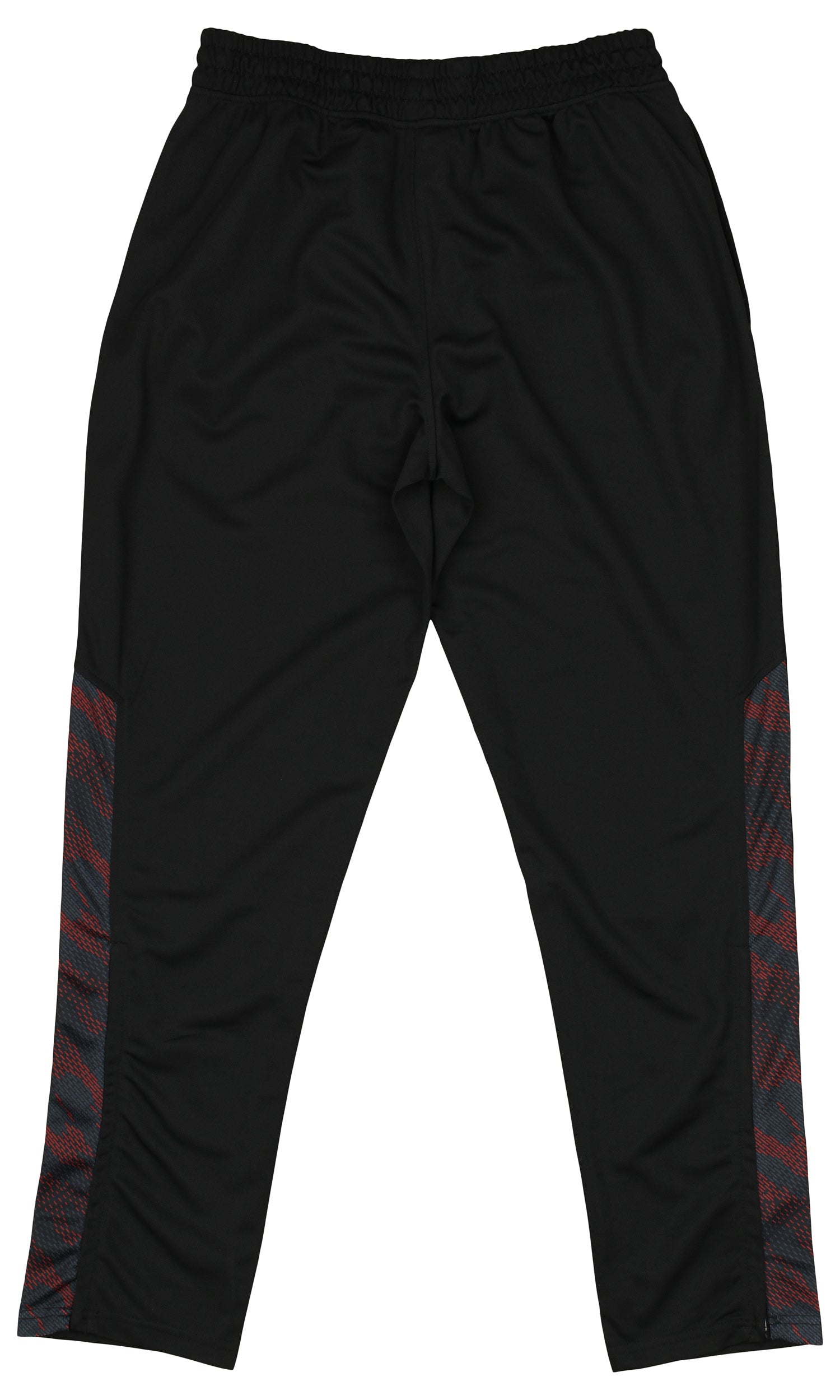 Zubaz NFL Men's Atlanta Falcons Viper Accent Elevated Jacquard Track Pants