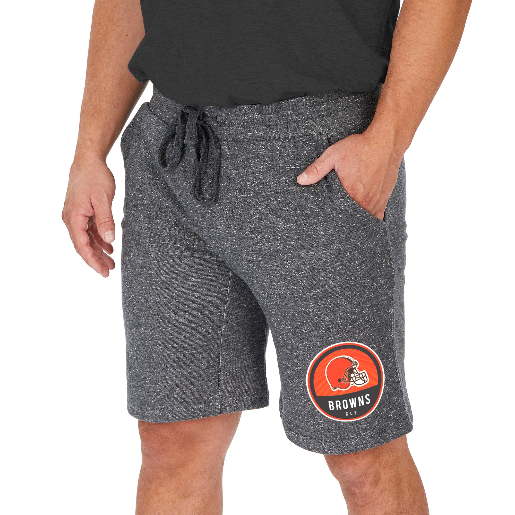 Zubaz NFL Men's Cleveland Browns Sweat Short With Draw String