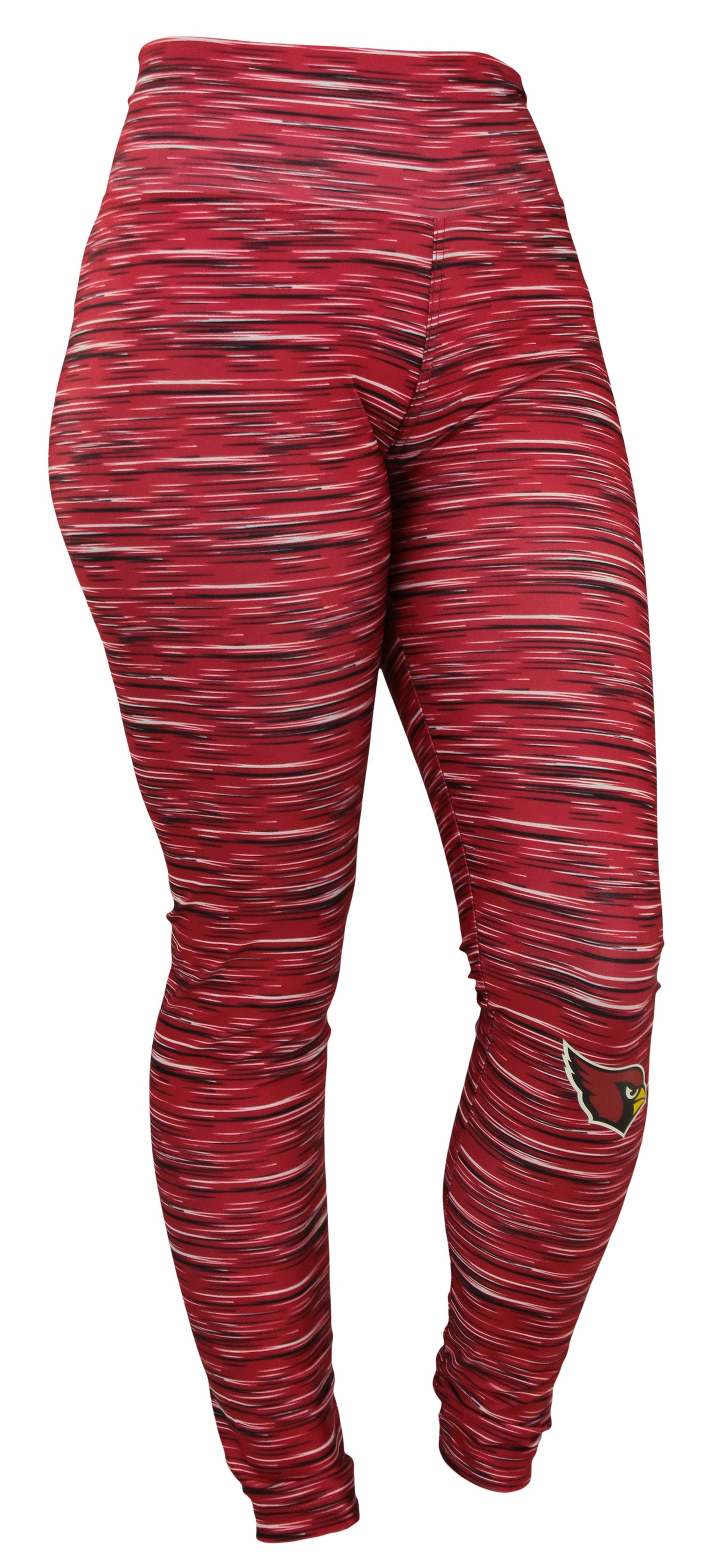 Zubaz NFL Football Women's Arizona Cardinals Space Dye Legging