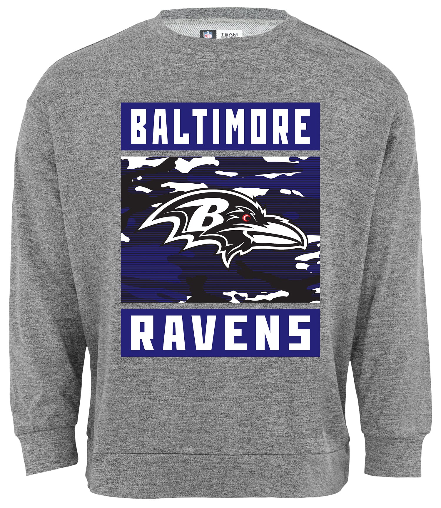 Baltimore ravens grey sweatshirt hotsell