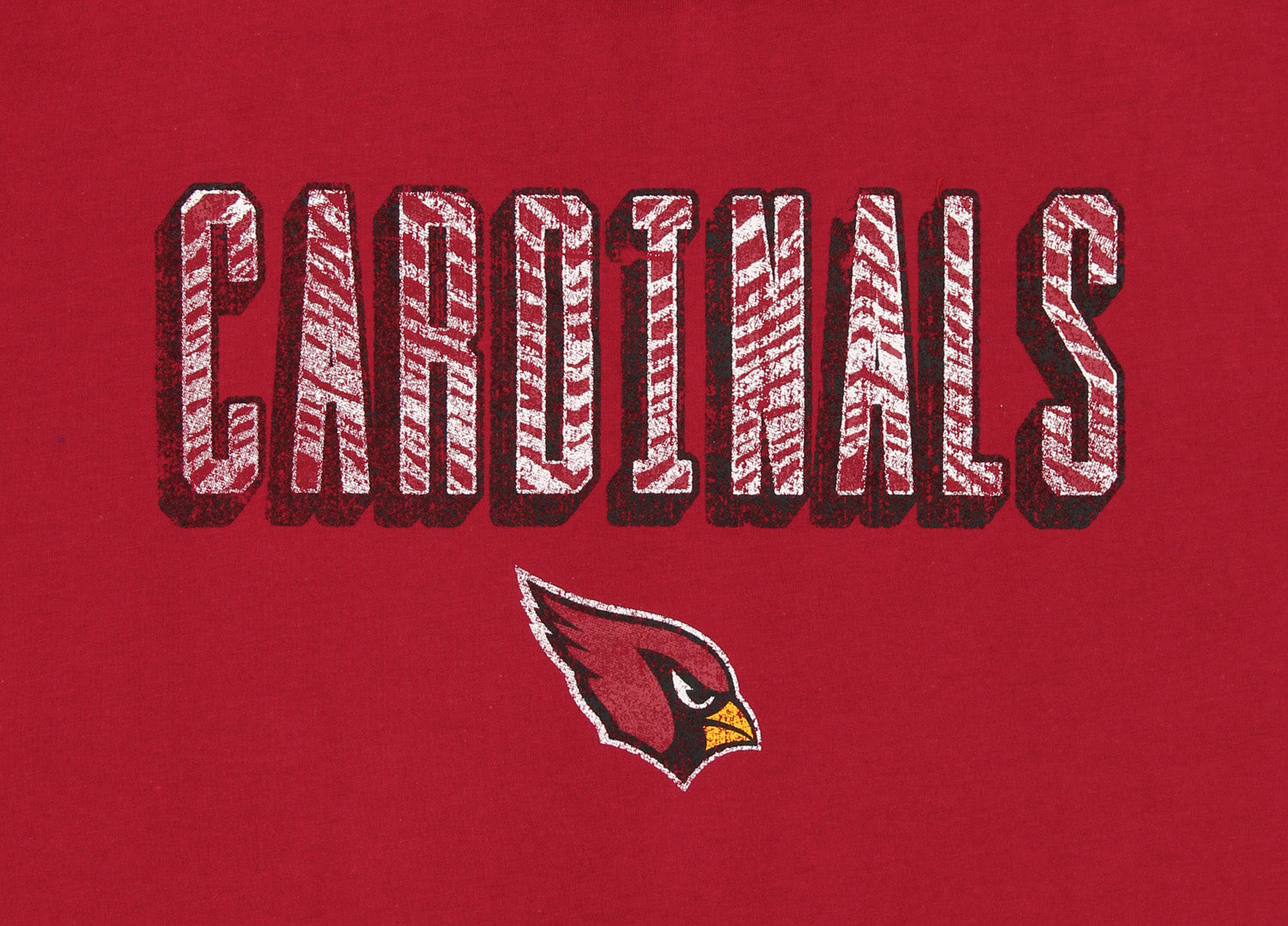 Zubaz NFL Arizona Cardinals Men's Short Sleeve Zeb Graphic T-Shirt