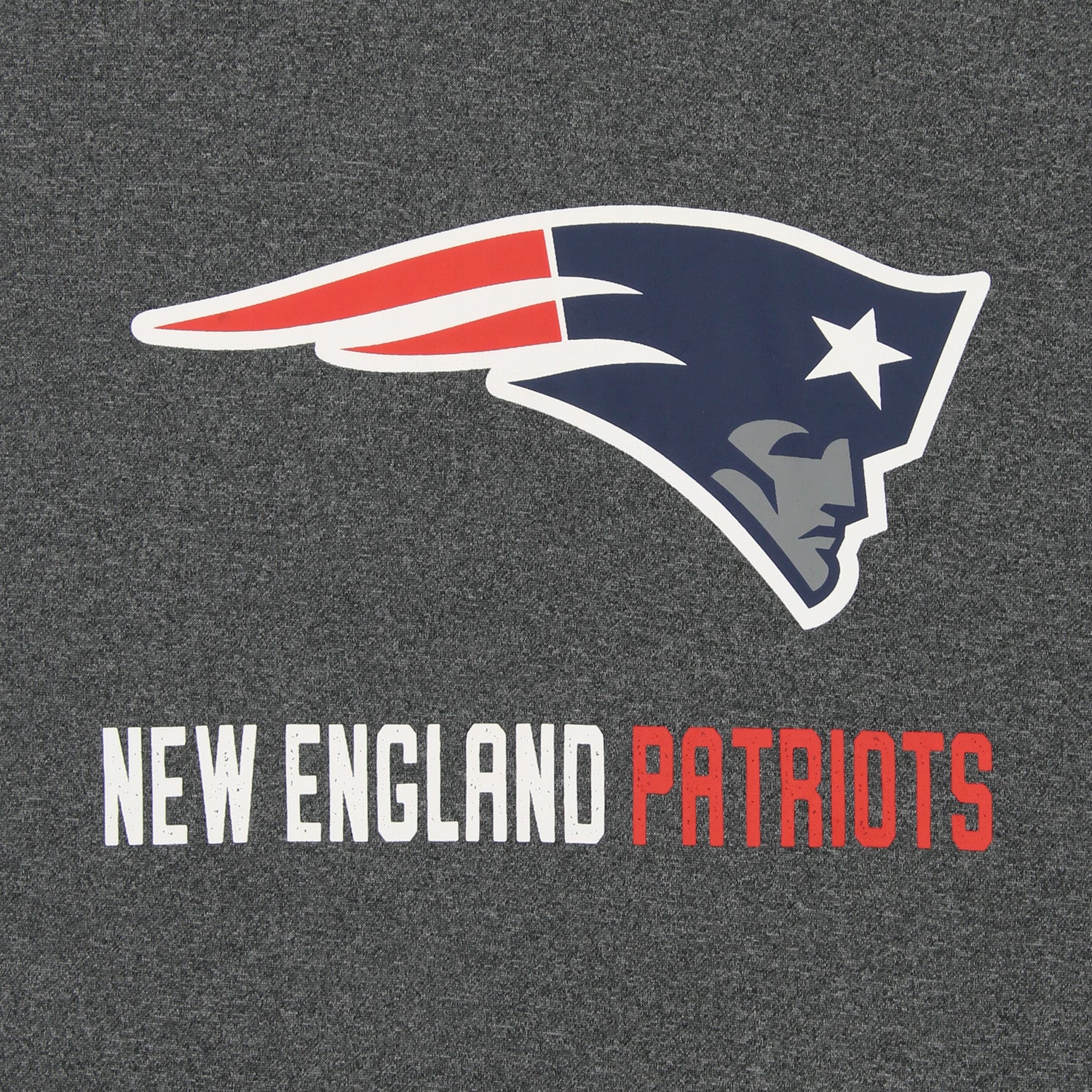 Zubaz NFL New England Patriots Men's Heather Grey Performance Fleece Hoodie