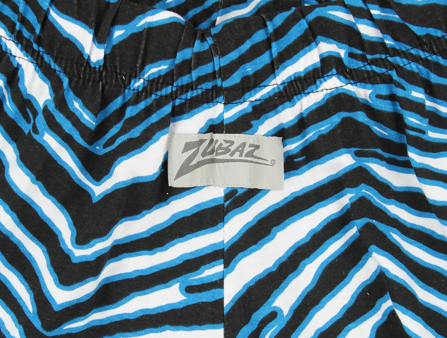 Zubaz Carolina Panthers NFL Men's Zebra Left Hip Logo Lounge Pant