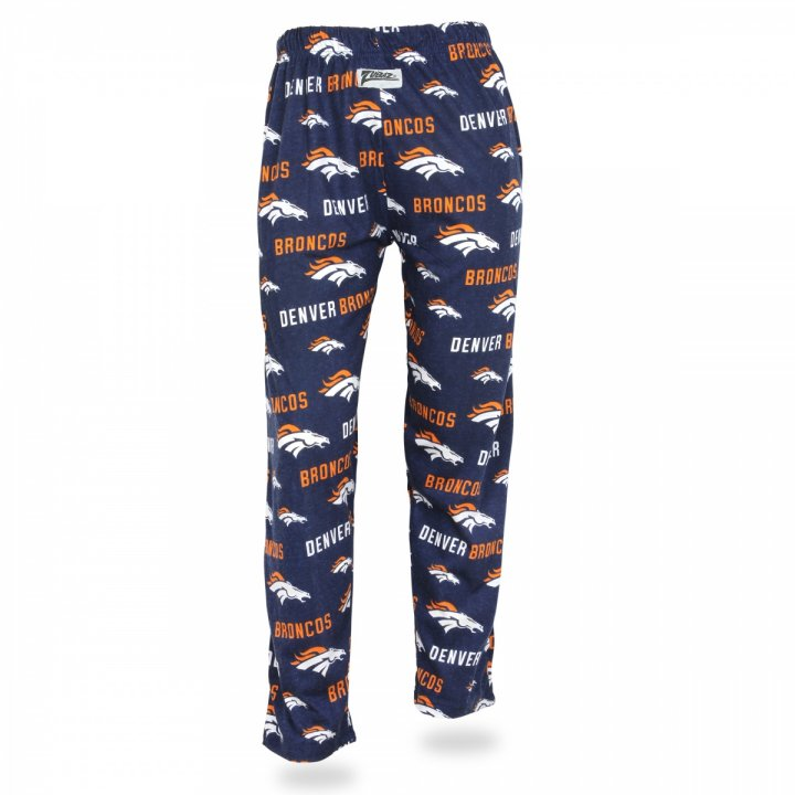 Zubaz NFL Women's Denver Broncos Comfy Lounge Pants, Blue