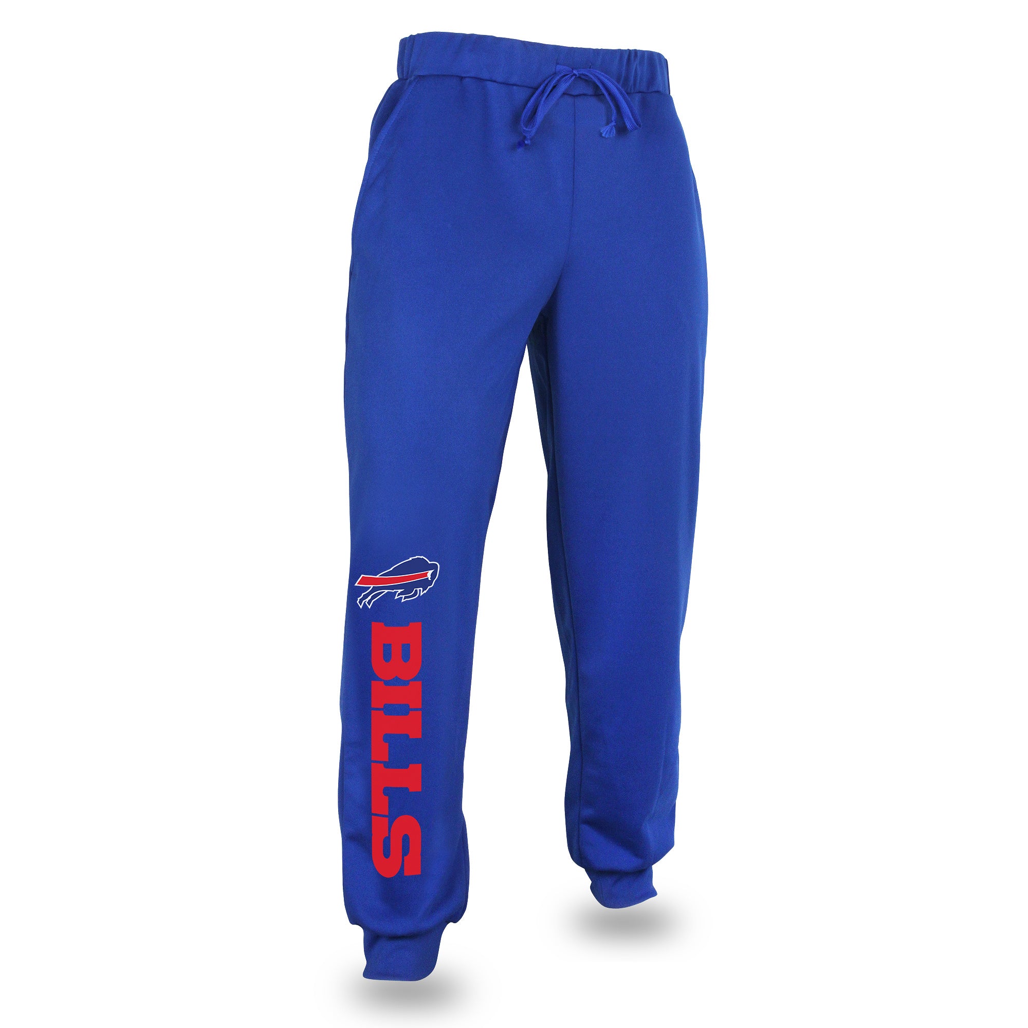Zubaz NFL Men's Buffalo Bills Team Color Joggers, Blue
