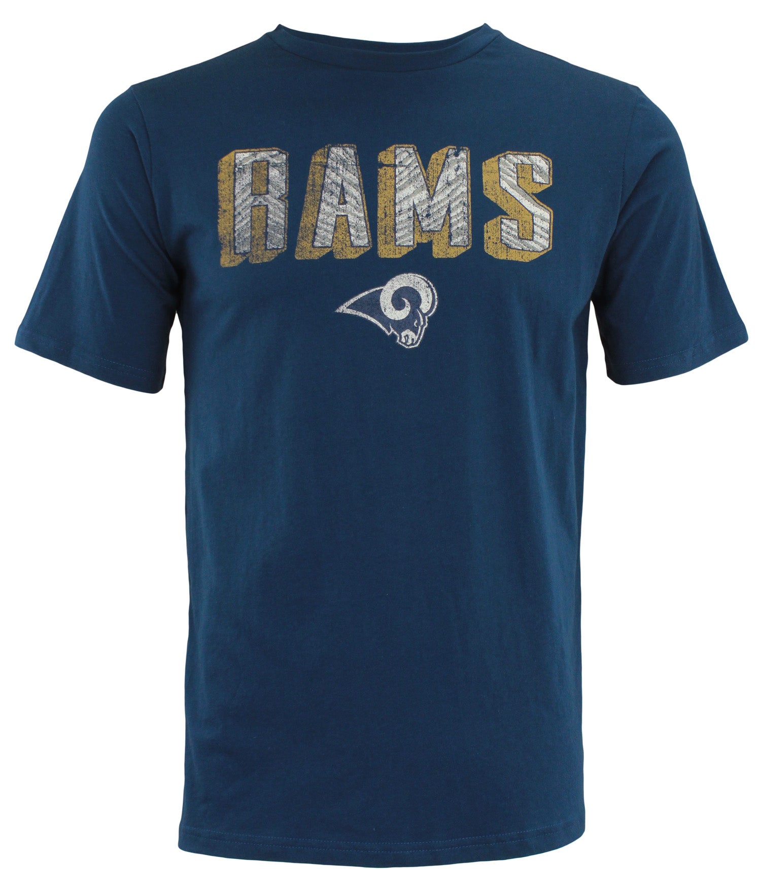 Zubaz NFL Men's Los Angeles Rams Short Sleeve Zeb Graphic T-Shirt