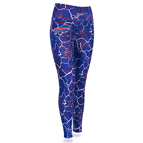 Zubaz NFL Women's Buffalo Bills Marble Leggings